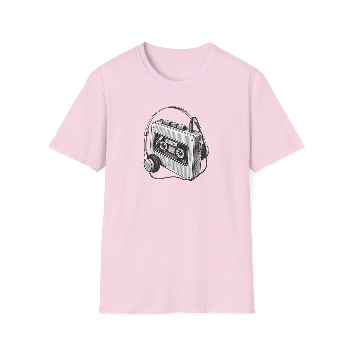 Cassette Tape Shirt, Retro Cassette Player T-Shirt, Mixtape Tee, Vintage Audio Shirt, Music Lover Gift