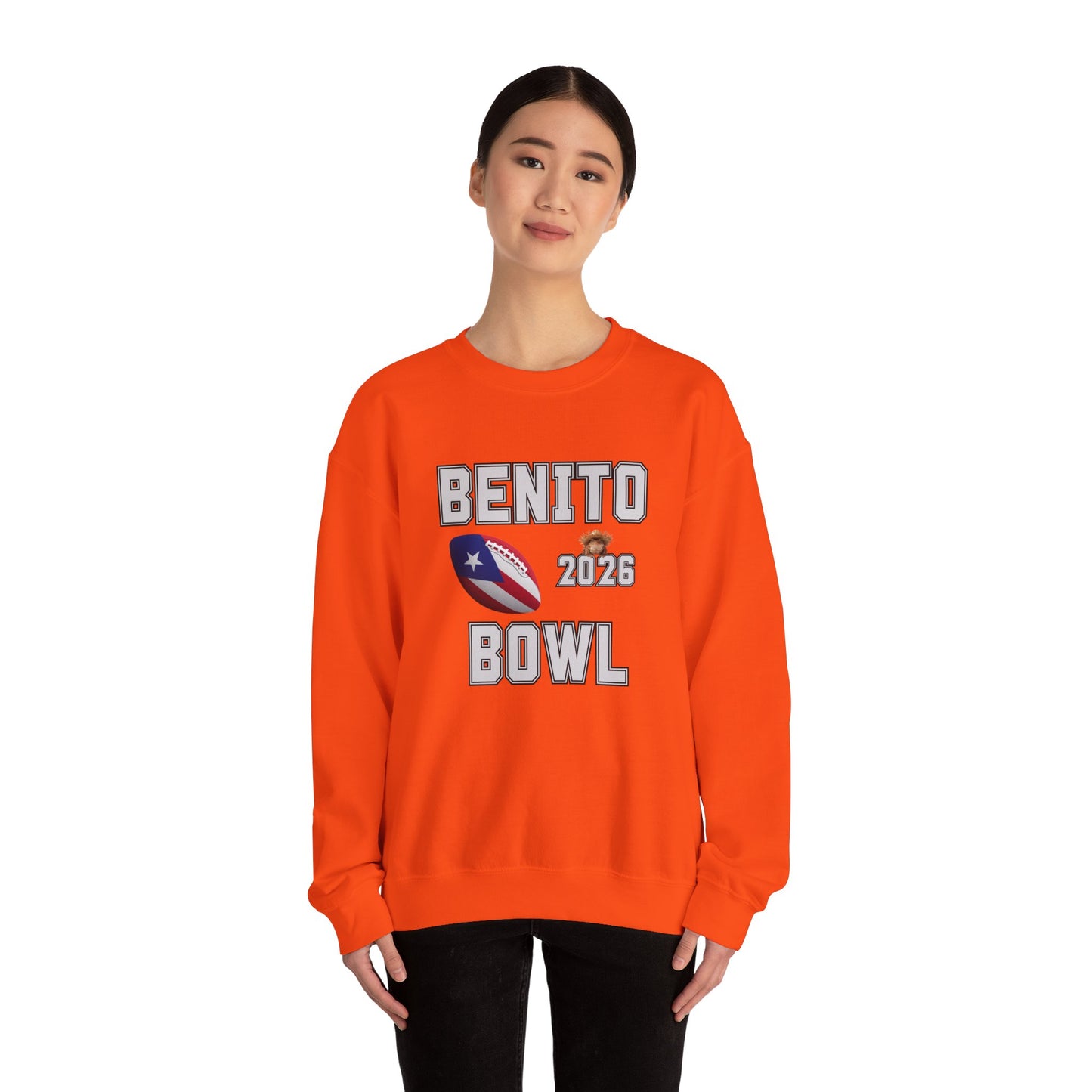 Benito Bowl Halftime 2026 Sweatshirt, Benito Bowl Shirt, Football Fan Gift, Puerto Rico Heritage Sweatshirt, Boriqua Pride Gift