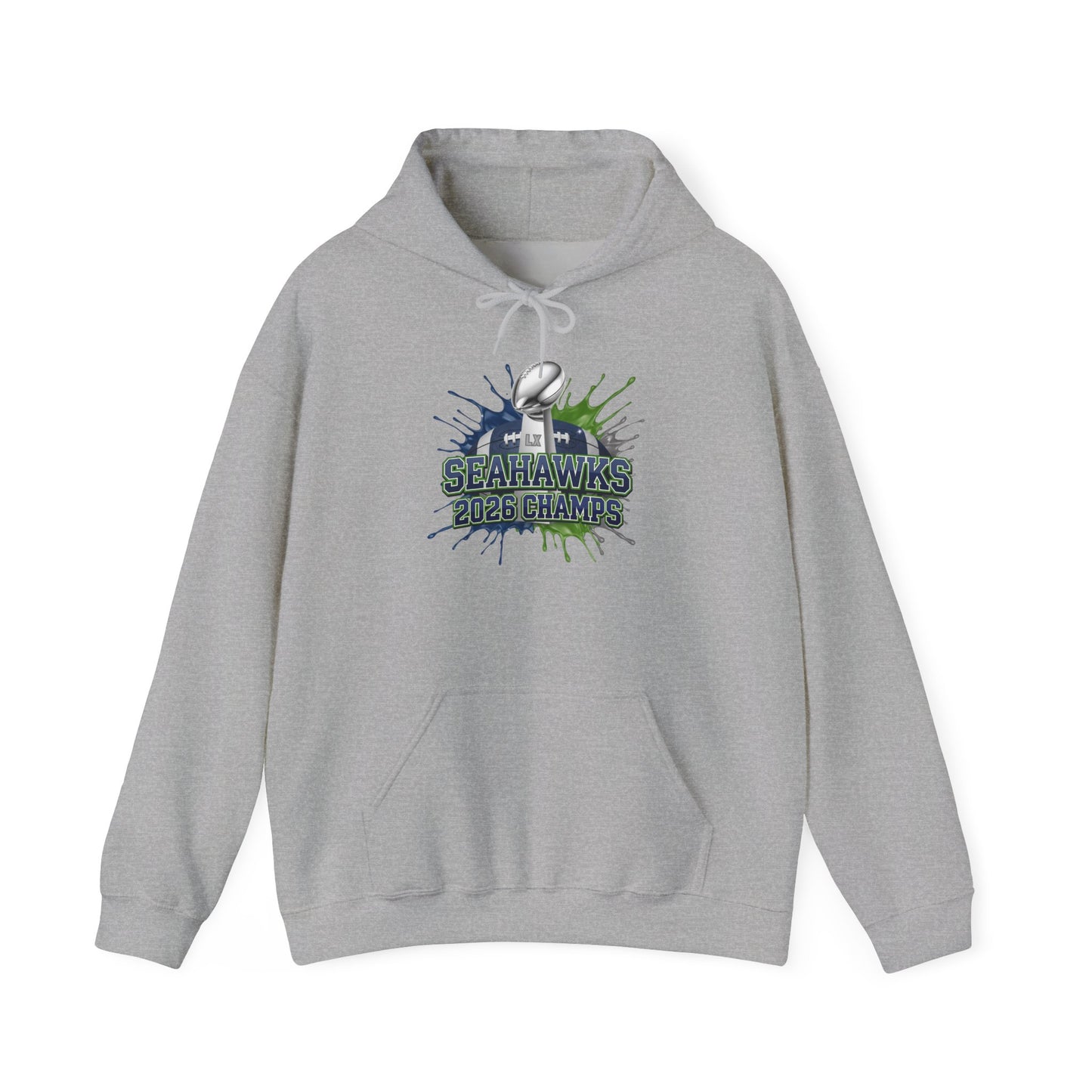 Seahawks 2026 Champions Hoodie – Seahawks Football 12s Fan Hoodie, 2026 football Champs, Football Gift