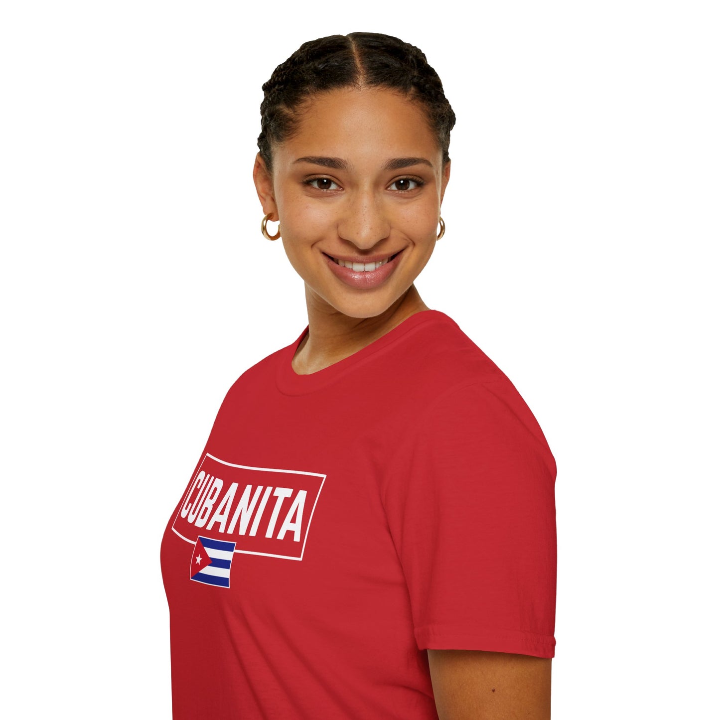CUBANITA T-Shirt – Cuban Flag Shirt for Women, Latina Pride Tee, Cuba Heritage Top, Cuban Culture Graphic Tee