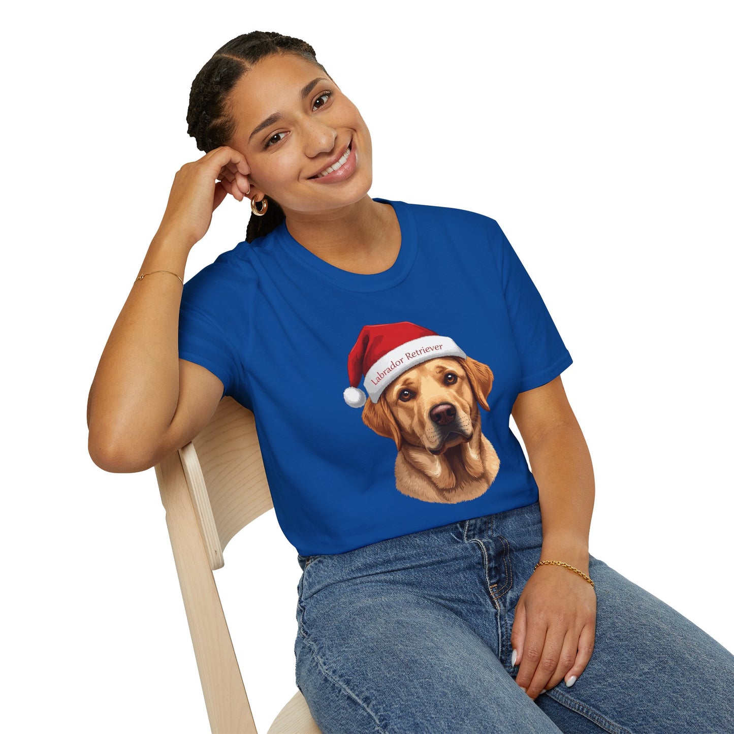 Labrador Retriever Dog Portrait Shirt – Lab Dog Lover Gift, Cute Dog Mom Tee, Dog Dad Shirt, Pet Breed Apparel