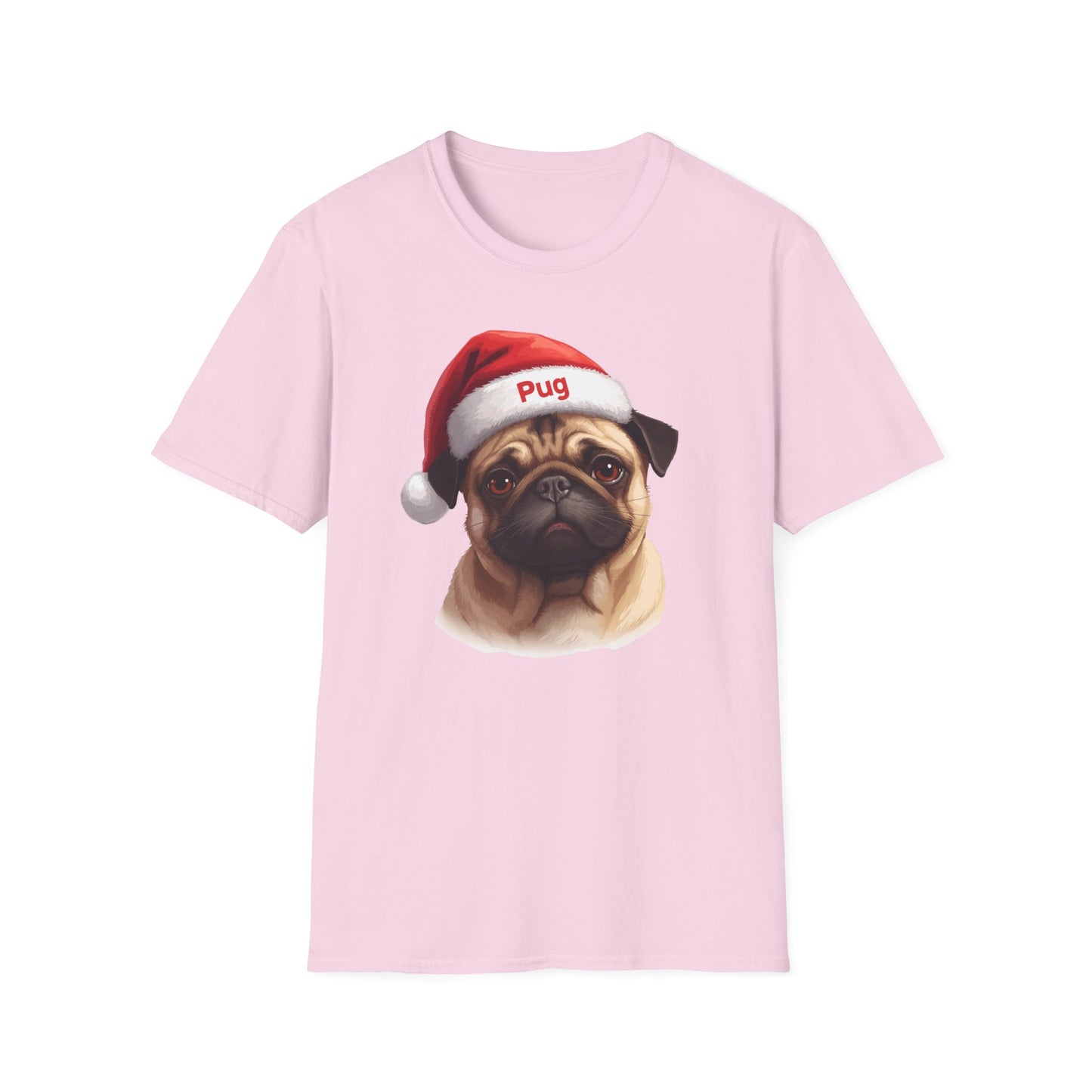 Pug Dog Portrait Shirt – Pug Dog Lover Gift, Cute Dog Mom Tee, Dog Dad Shirt, Pet Breed Apparel