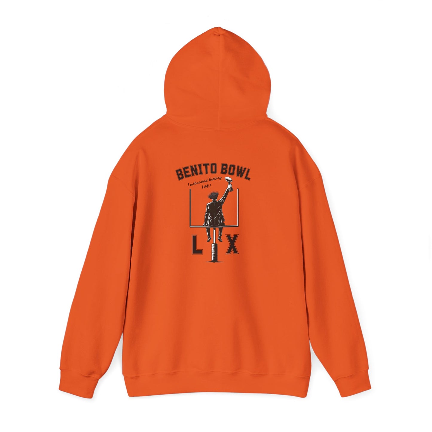 Benito Bowl Witnessed History Live LX Halftime Hoodie, Football Fan Gift, Benito Hoodie, Puerto Rico Boricua Heritage