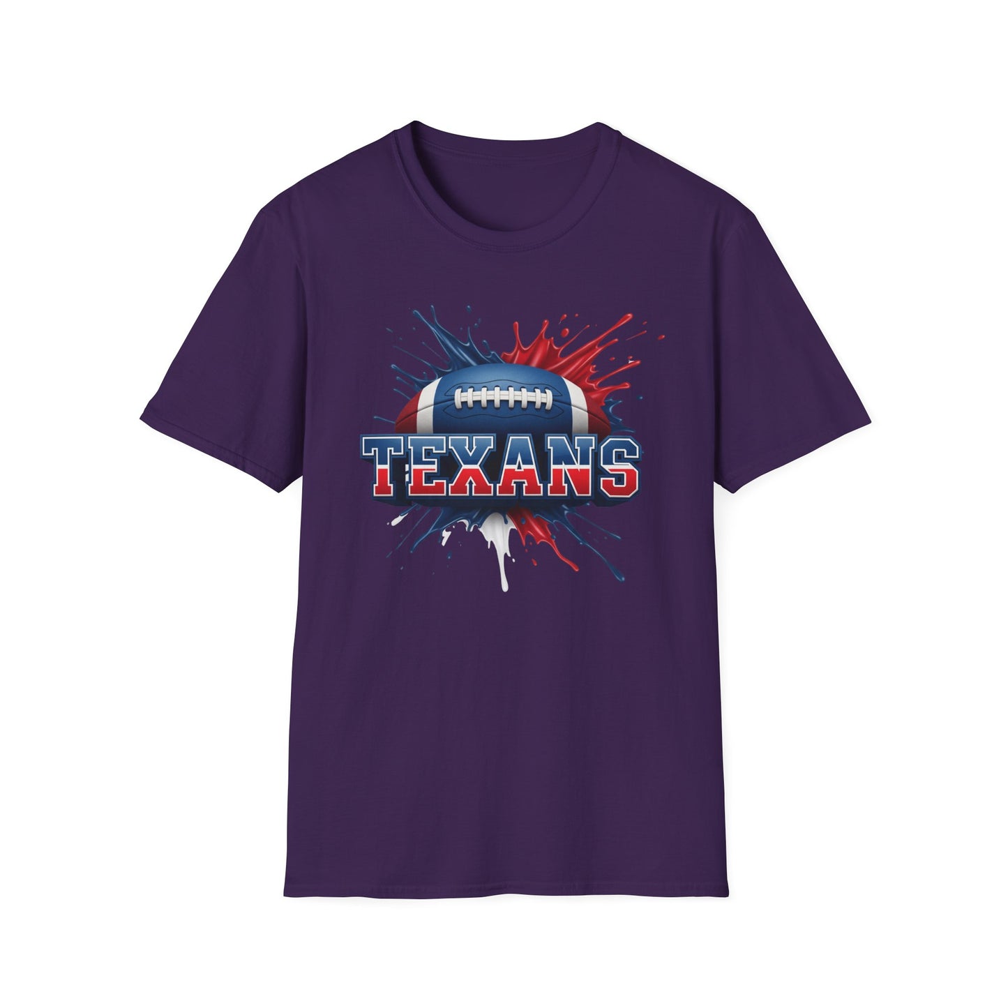 Houston Football Unisex T-Shirt, Houston Team Tee, Football Gift for Houston Fans, Game Day Shirt, Sports Fan Apparel, Football Tee