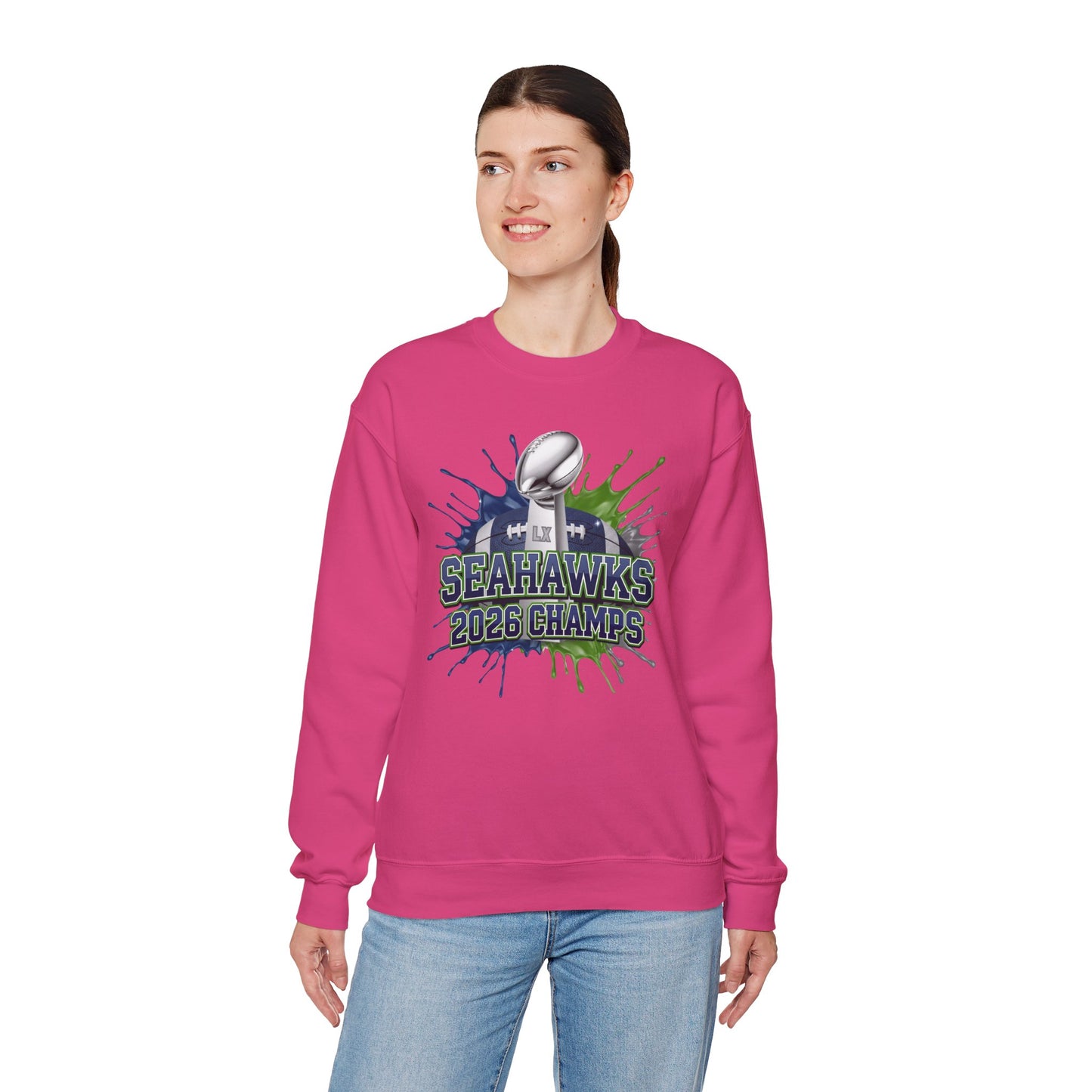 Seahawks 2026 Champions Sweatshirt, Seahawks Football  Fan, 2026 football Champs, Team Victory Sweatshirt