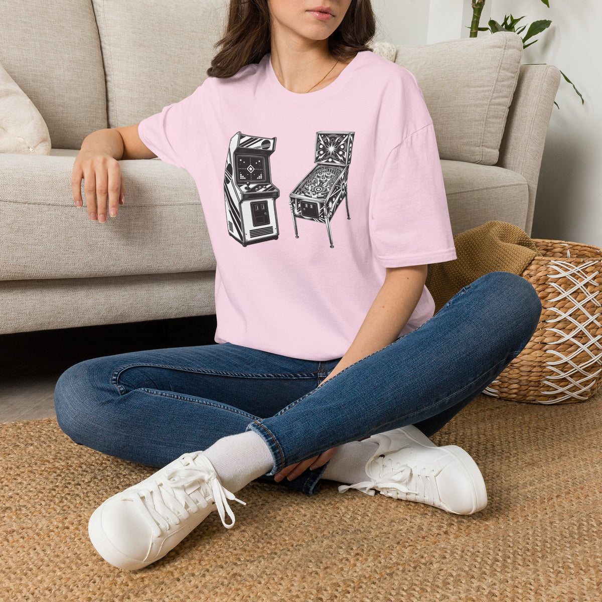 Arcade Game Shirt, Retro Pinball T-Shirt, Vintage Gaming Tee, Game Room Gift, Old School Gamer Shirt