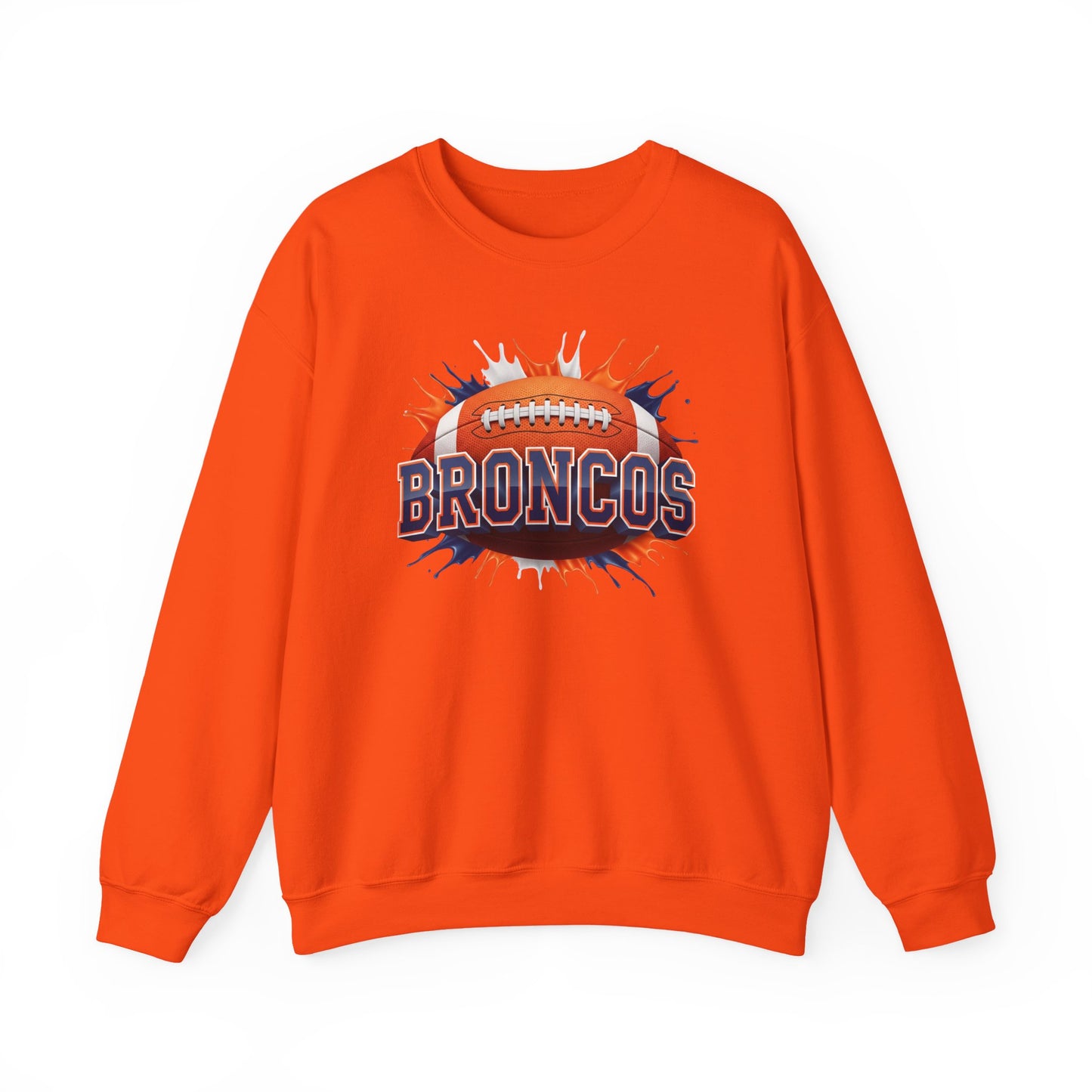 Denver Football Sweatshirt, Denver Team Sweatshirt, Football Gift for Denver Fans, Game Day Sports Fan Football Apparel