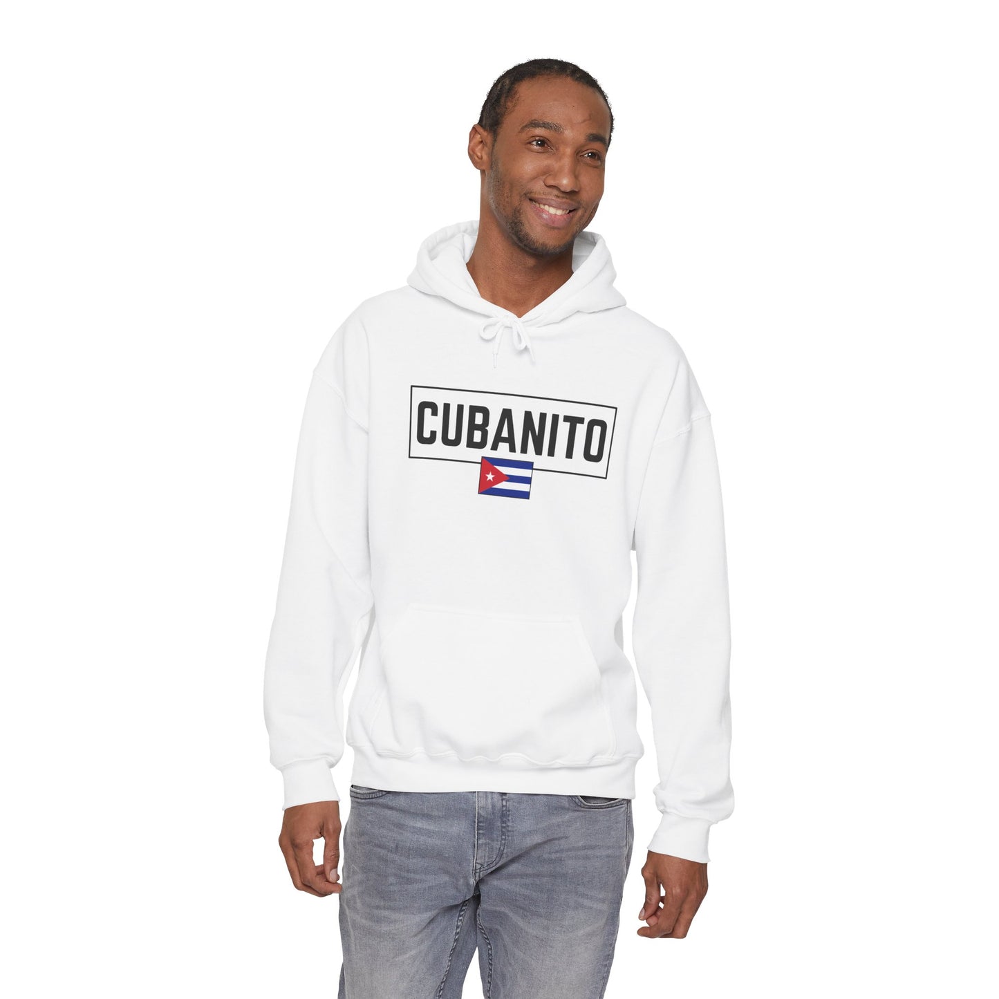CUBANITO Hoodie – Cuban Flag Hoodie for Men, Latino Pride Hoodie, Cuba Heritage Top, Cuban Culture Graphic Hoodie