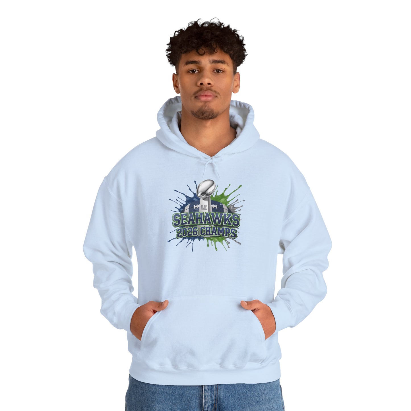 Seahawks 2026 Champions Hoodie – Seahawks Football 12s Fan Hoodie, 2026 football Champs, Football Gift