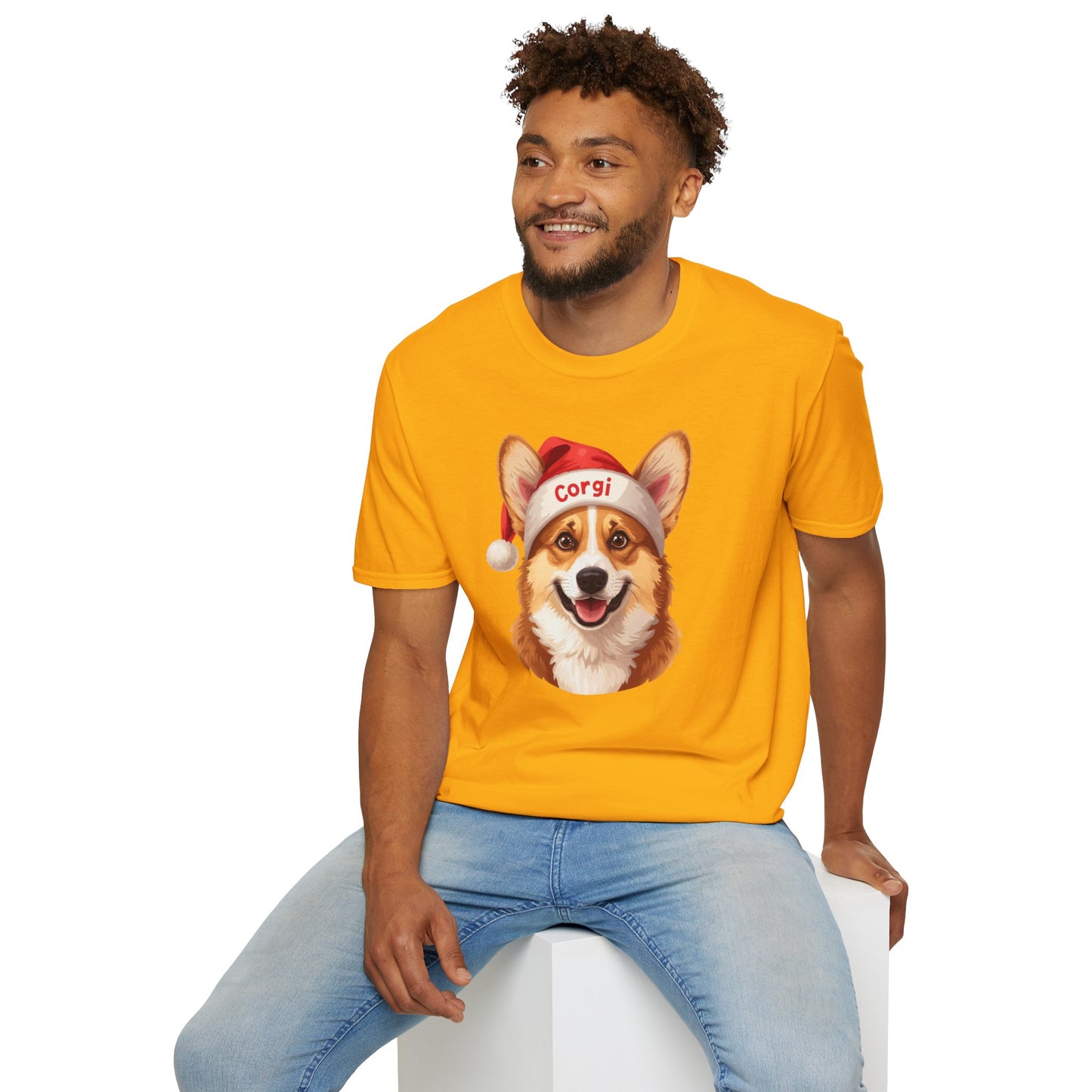 Corgi Dog Portrait Shirt – Corgi Dog Lover Gift, Cute Dog Mom Tee, Dog Dad Shirt, Pet Breed Apparel