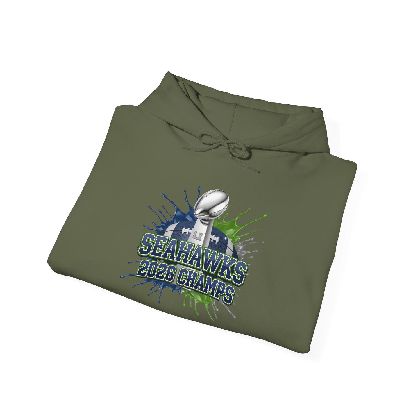Seahawks 2026 Champions Hoodie – Seahawks Football 12s Fan Hoodie, 2026 football Champs, Football Gift