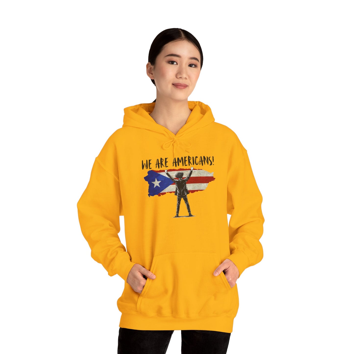 Benito We are Americans Hoodie, Benito Bowl, Football Fan Gift, Puerto Rico Boricua Heritage Culture Pride Hoodie