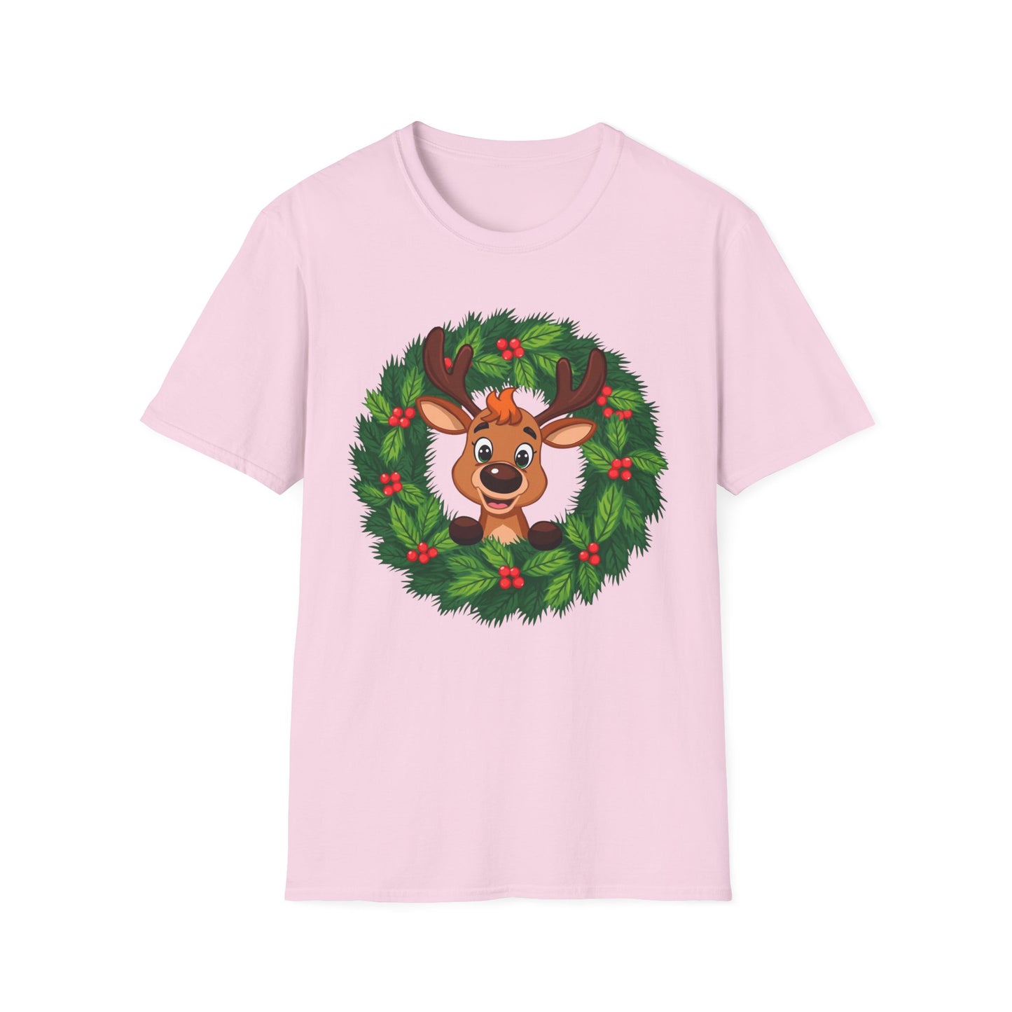 Reindeer in the Wreath Shirt, Family Christmas Shirts, Christmas T Shirt, Holiday Shirt, Cute Xmas Shirt for the family, Holiday Gift