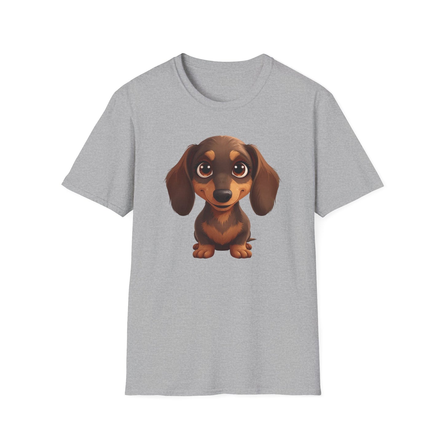 Dachshund Dog Portrait Shirt – Wiener Dog Lover Gift, Cute Dog Mom Tee, Dog Dad Shirt, Pet Breed Apparel