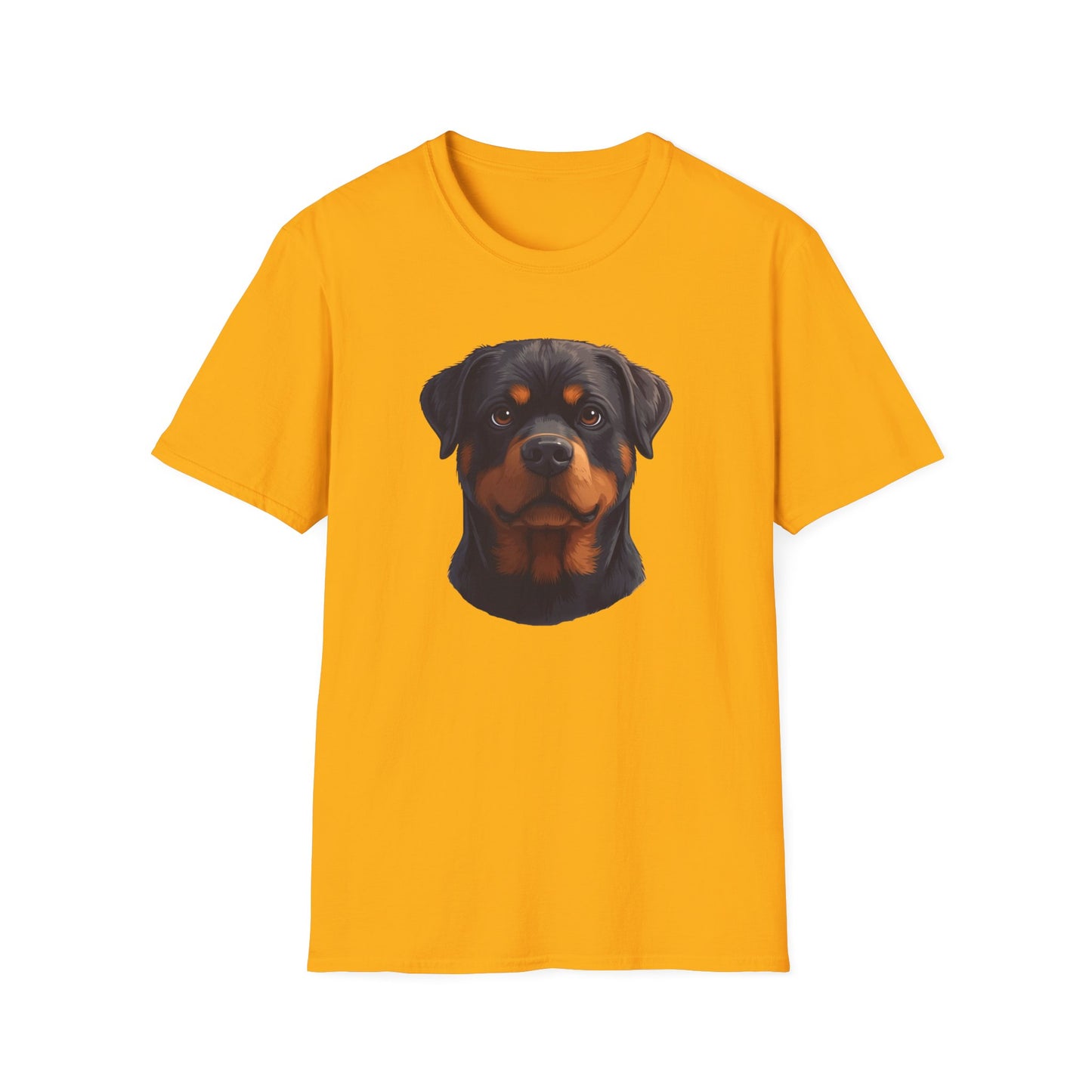 Rottweiler Dog Portrait Shirt – Rottweiler Dog Lover Gift, Cute Dog Mom Tee, Dog Dad Shirt, Pet Breed Apparel