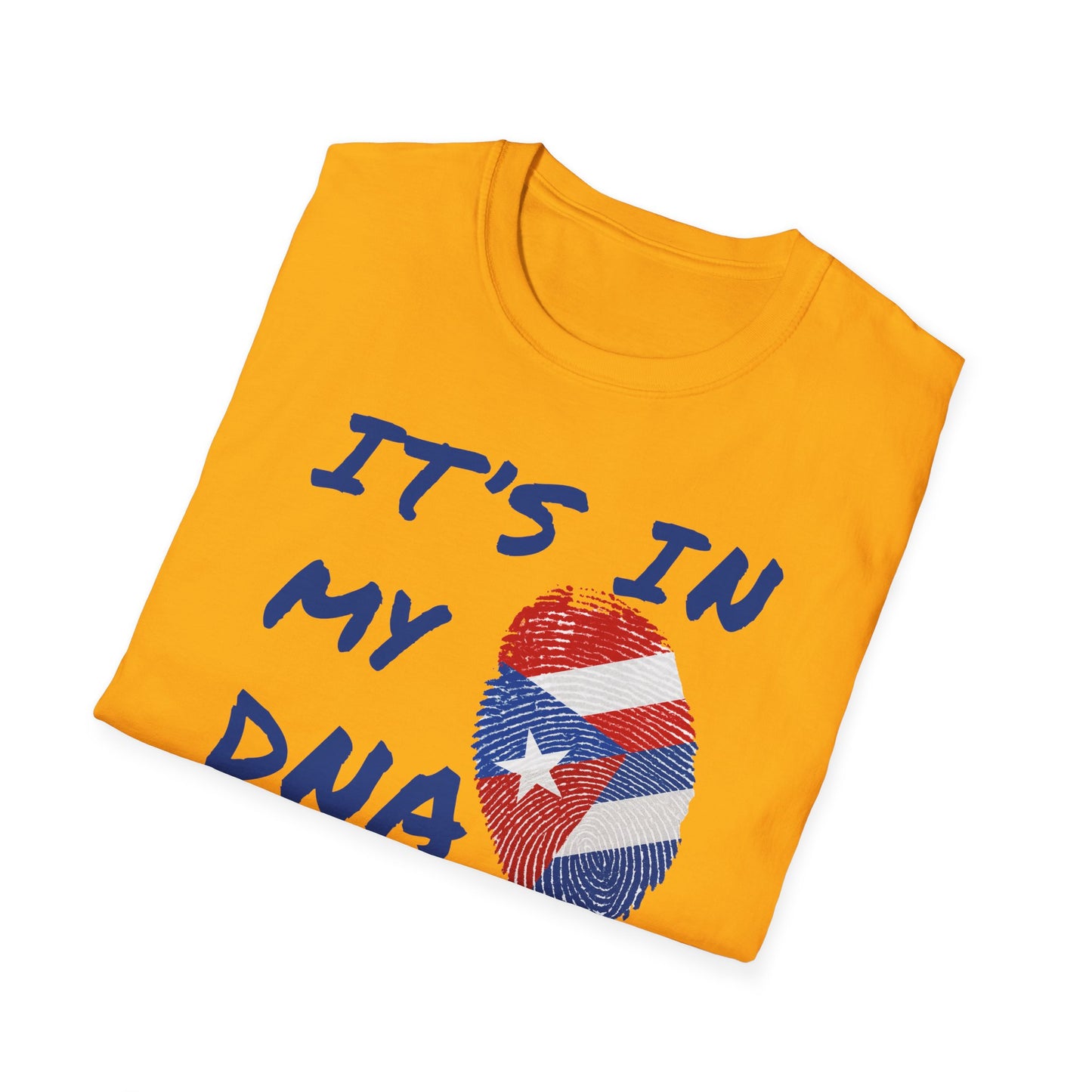 It's In My DNA Cuba-Rican Pride T-Shirt, Graphic Tee for Hispanic Heritage, Cuban - Puerto Rican Heritage, Cuba - Boriqua Pride Tee Gift