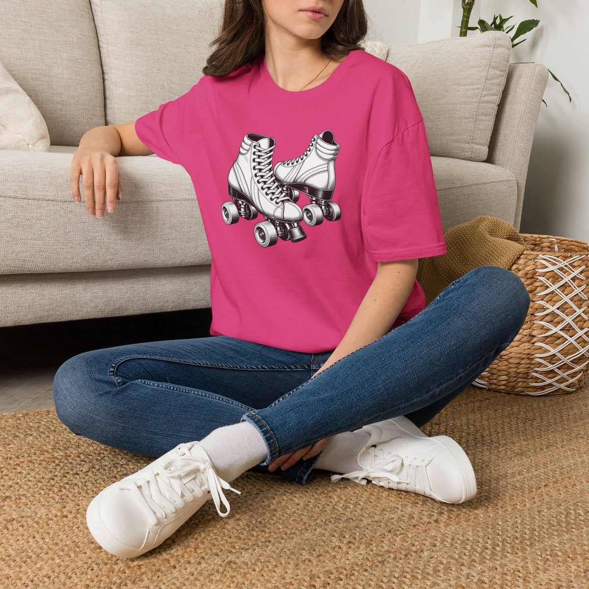 Retro Roller Skates Shirt, Quad Skate T-Shirt, Vintage Roller Rink Tee, Roller Skater Gift