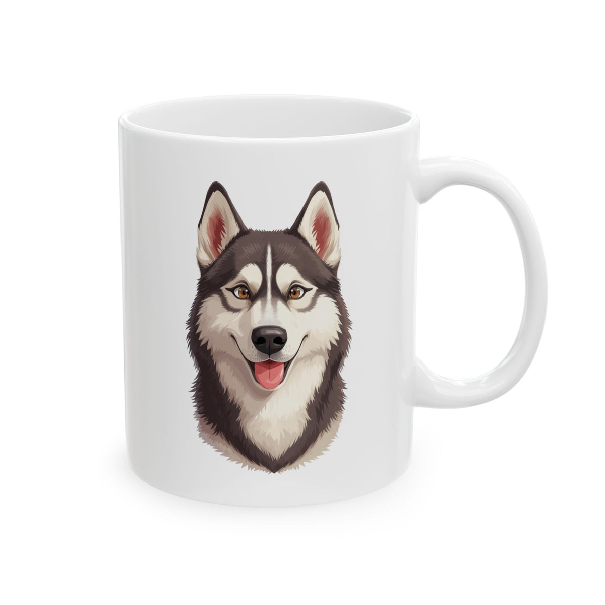 Siberian Husky Mug, Husky Dog Coffee Mug, Dog Lover Mug, Pet Parent Gift, Husky Mom Dad Cup 11oz or 15oz, Dog Lover Gift