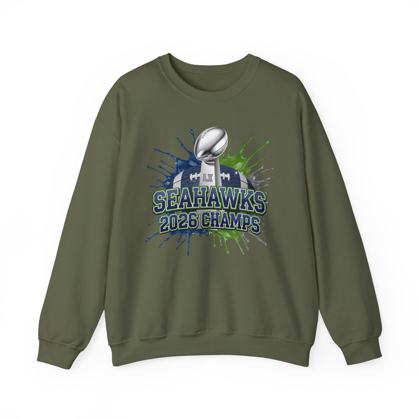 Seahawks 2026 Champions Sweatshirt, Seahawks Football  Fan, 2026 football Champs, Team Victory Sweatshirt