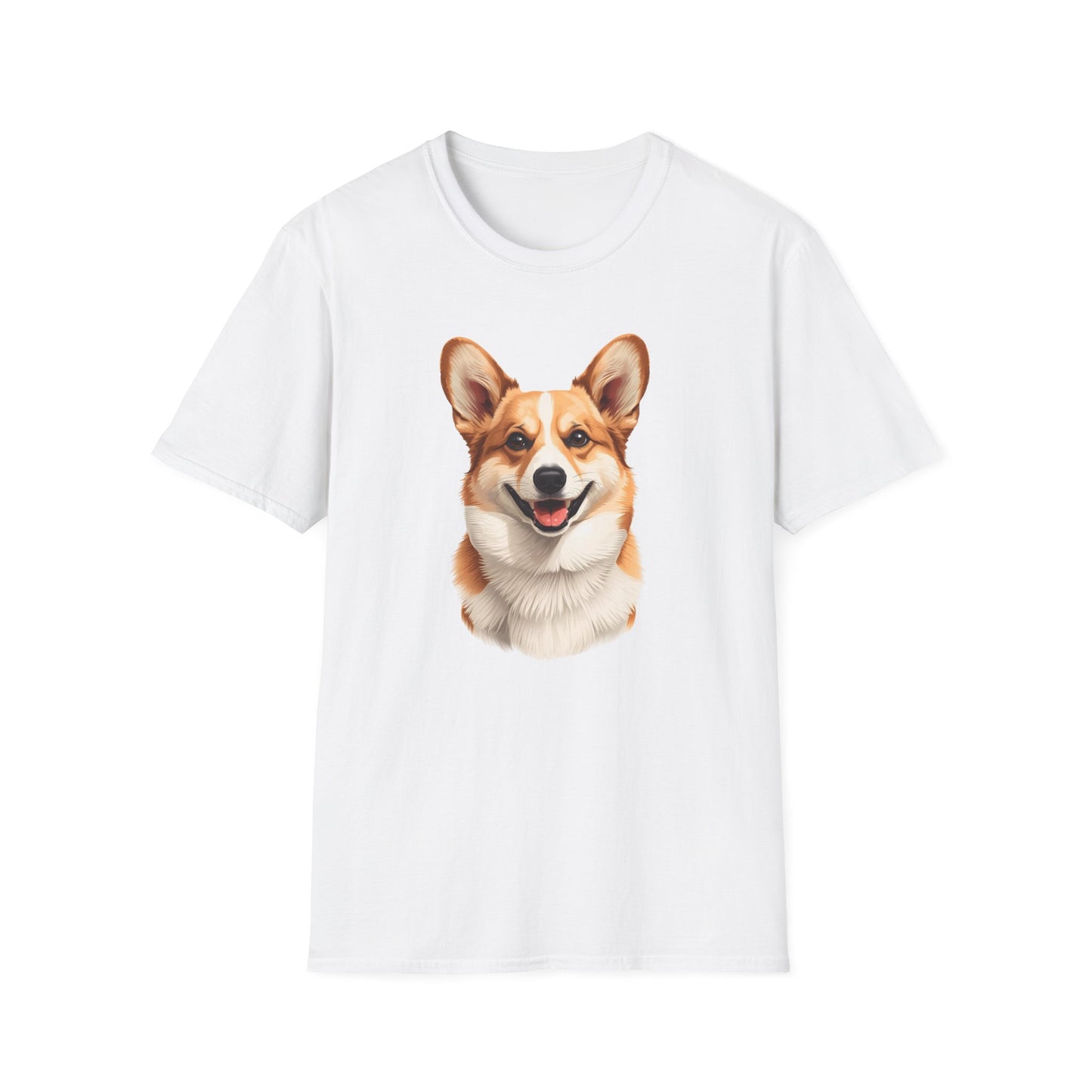 Corgi Dog Portrait Shirt – Corgi Dog Lover Gift, Cute Dog Mom Tee, Dog Dad Shirt, Pet Breed Apparel