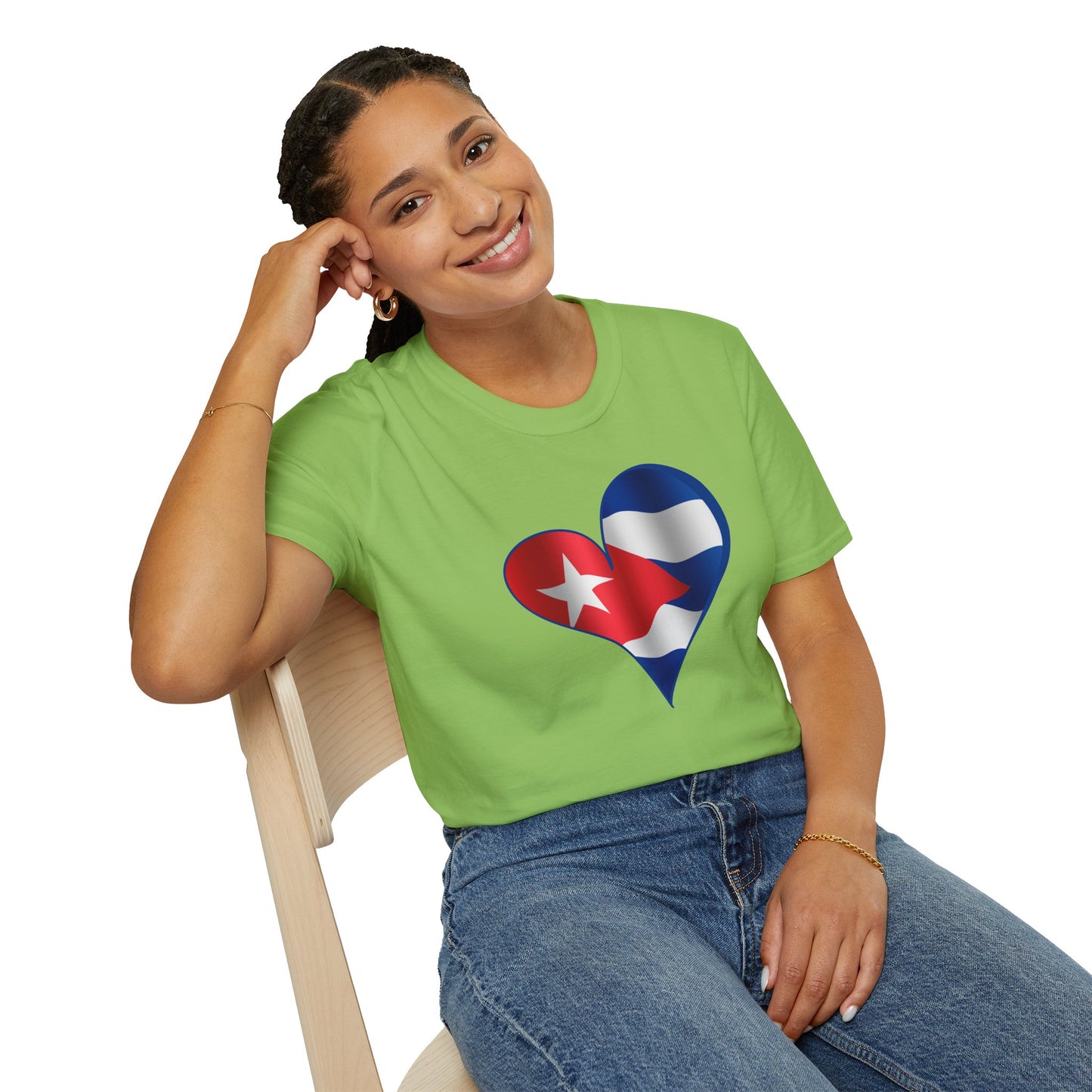 Cuba in my Heart T-Shirt, Cuba Shirt, Cuban Gift, Cuban Flag Shirt, Cubano Shirt, Cuban Flag shirt, Mother's Day Gift, Father's Day Gift