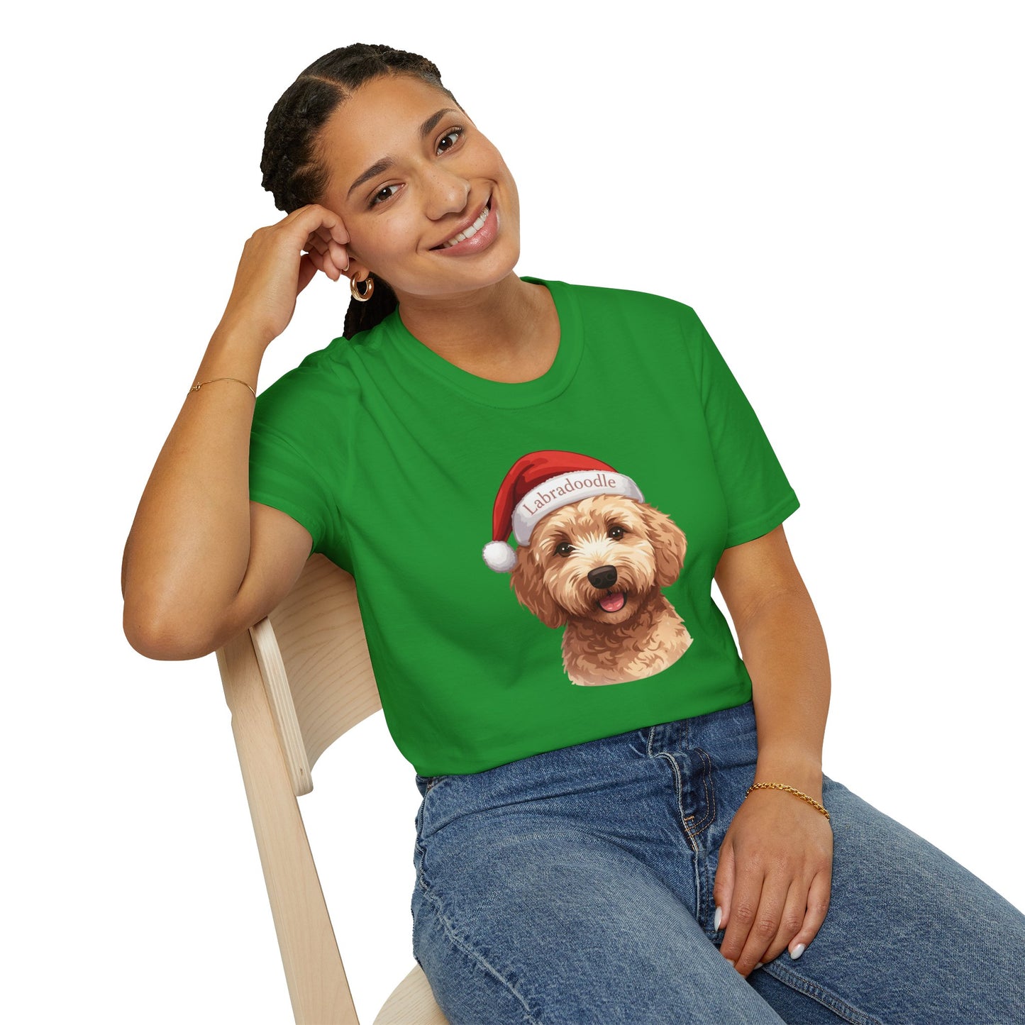 Labradoodle Dog Portrait Shirt – Labradoodle Dog Lover Gift, Cute Dog Mom Tee, Dog Dad Shirt, Pet Breed Apparel
