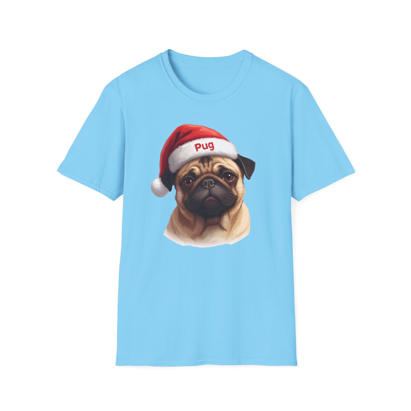 Pug Dog Portrait Shirt – Pug Dog Lover Gift, Cute Dog Mom Tee, Dog Dad Shirt, Pet Breed Apparel