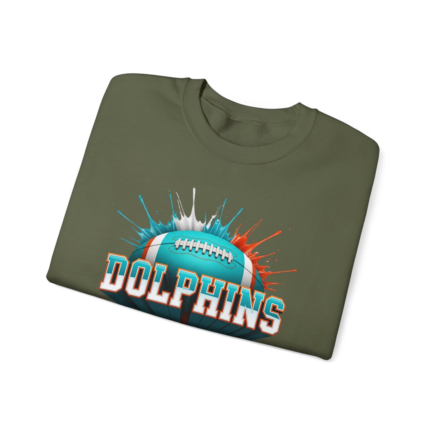 Miami Football Sweatshirt, Miami Team Sweatshirt, Football Gift for Miami Fans, Game Day Sports Fan Football Apparel