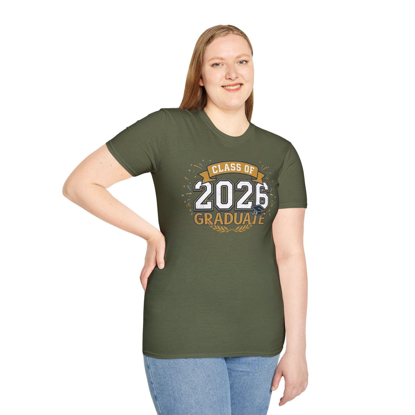Class of 2026 Graduate T-Shirt – Graduation Gift Tee, Senior 2026 Shirt, High School or College Grad Celebration Apparel