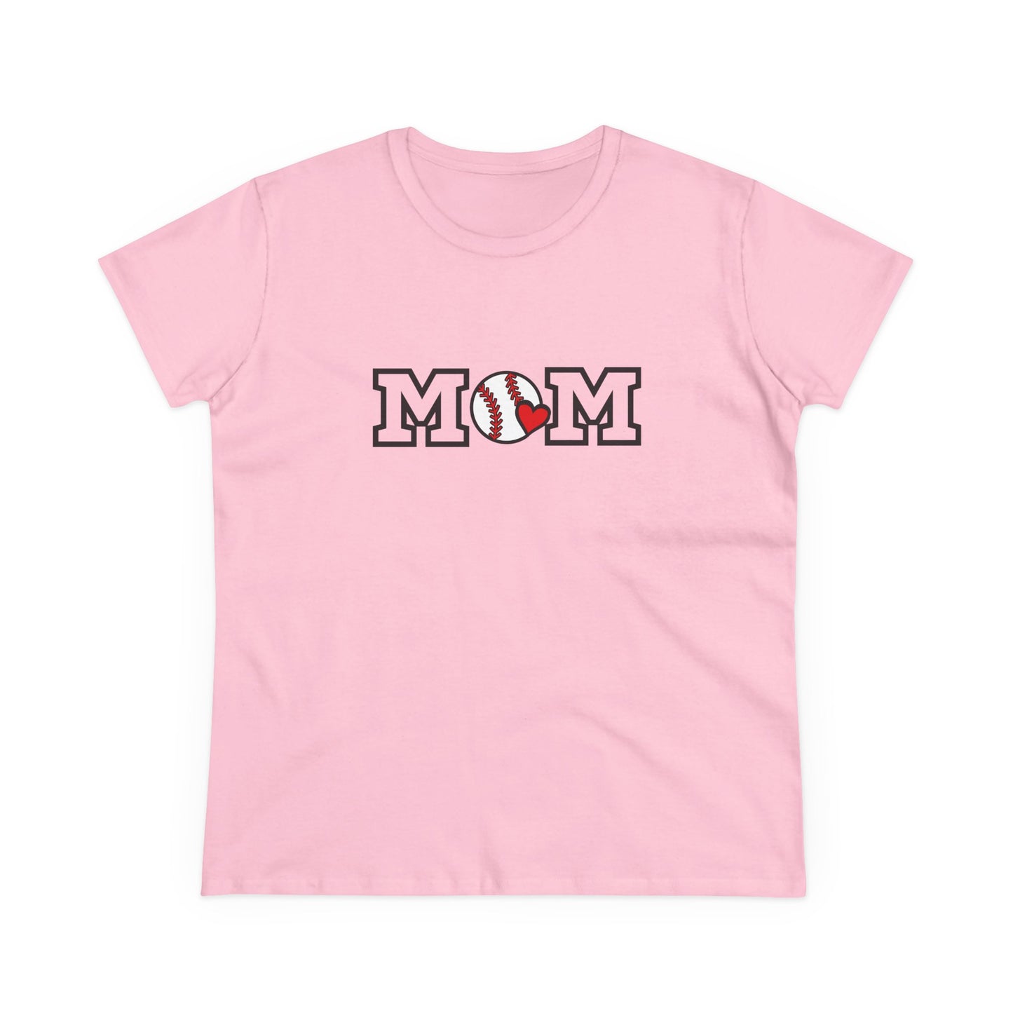 Baseball Mom Shirt, Sports Mom Gift, Cotton T-Shirt, Baseball Fan Apparel, Mother's Day Tee, Mom loves Baseball, Sports Mom