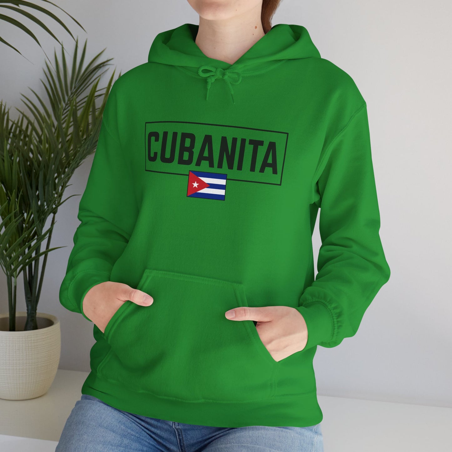 CUBANITA Hoodie – Cuban Flag Hoodie for Women, Latina Pride Hoodie, Cuba Heritage Top, Cuban Culture Graphic Hoodie