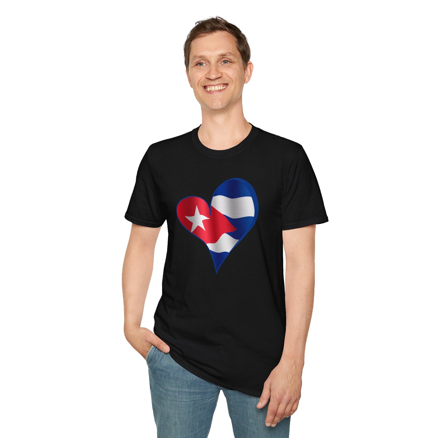 Cuba in my Heart T-Shirt, Cuba Shirt, Cuban Gift, Cuban Flag Shirt, Cubano Shirt, Cuban Flag shirt, Mother's Day Gift, Father's Day Gift