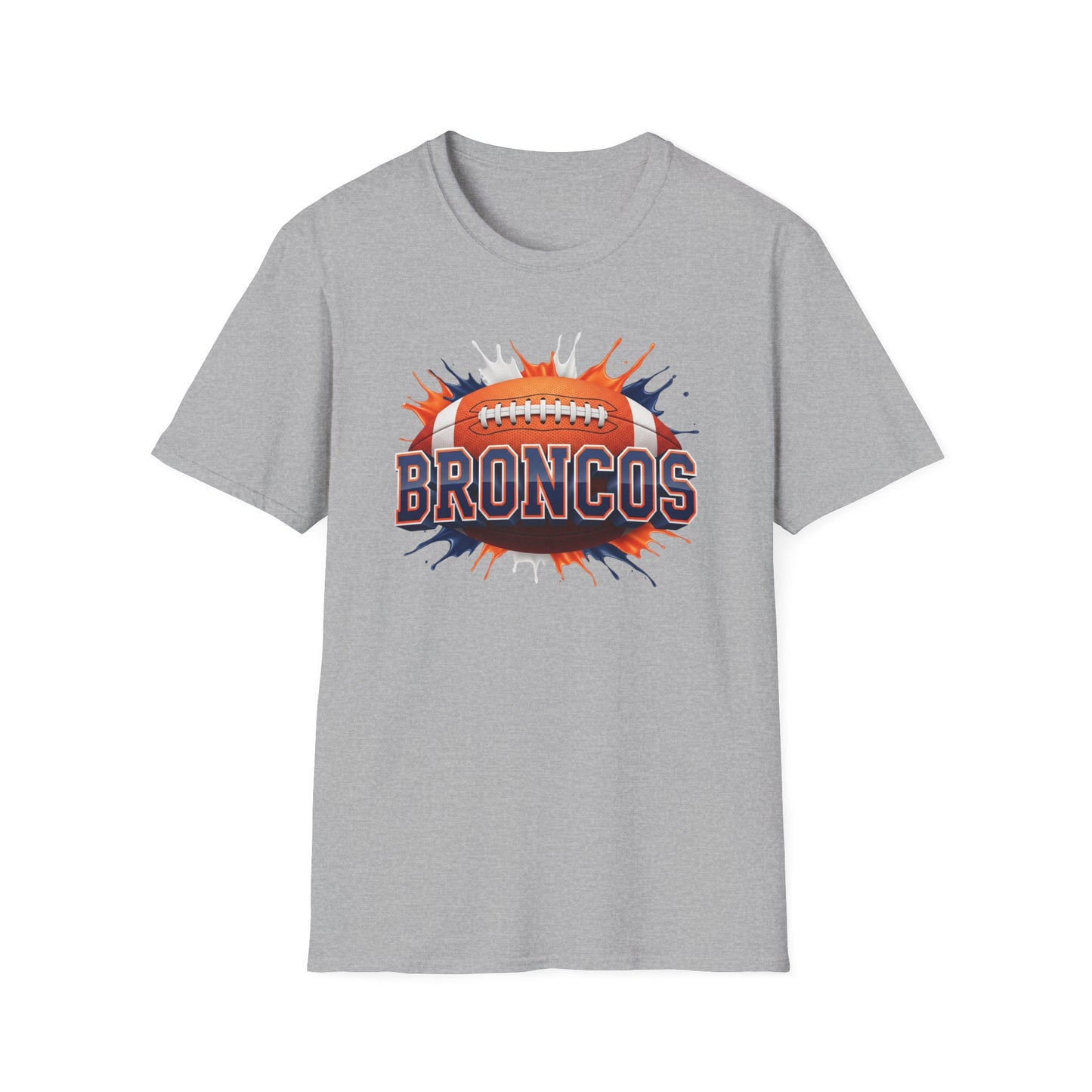 Denver Football Unisex T-Shirt, Denver Team Tee, Football Gift for Denver Fans, Game Day Shirt, Sports Fan Apparel, Football Tee