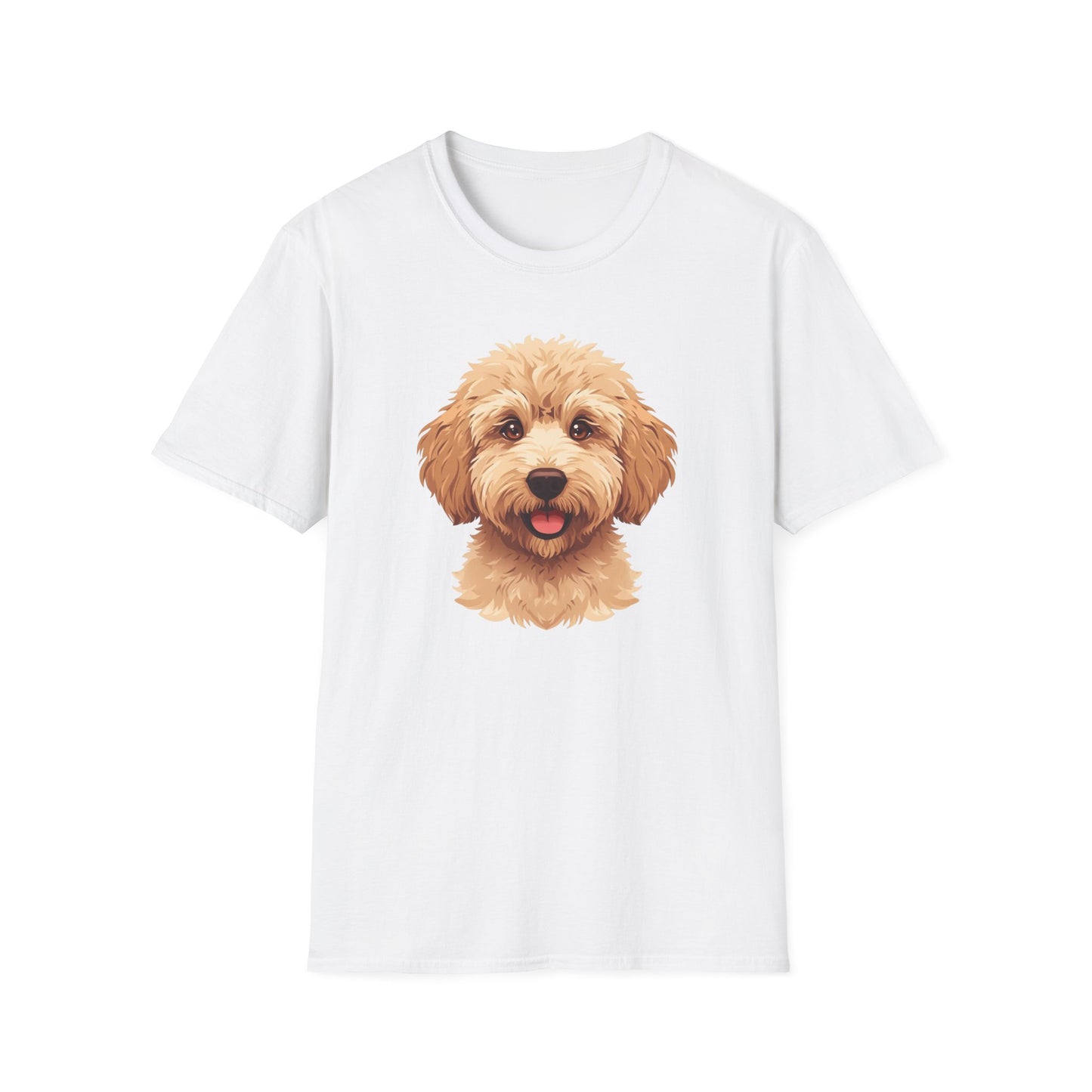 Labradoodle Dog Portrait Shirt – Labradoodle Dog Lover Gift, Cute Dog Mom Tee, Dog Dad Shirt, Pet Breed Apparel