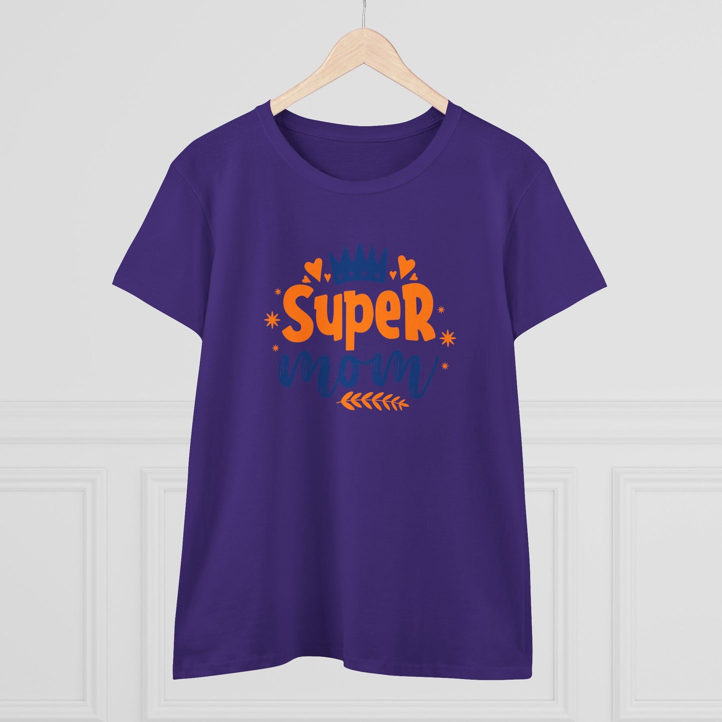 Supermom T-Shirt, Gift for Mom, Cute Summer Top, Mother's Day Gift, Family Gatherings, Casual Wear, Mom's Birthday, Supermom