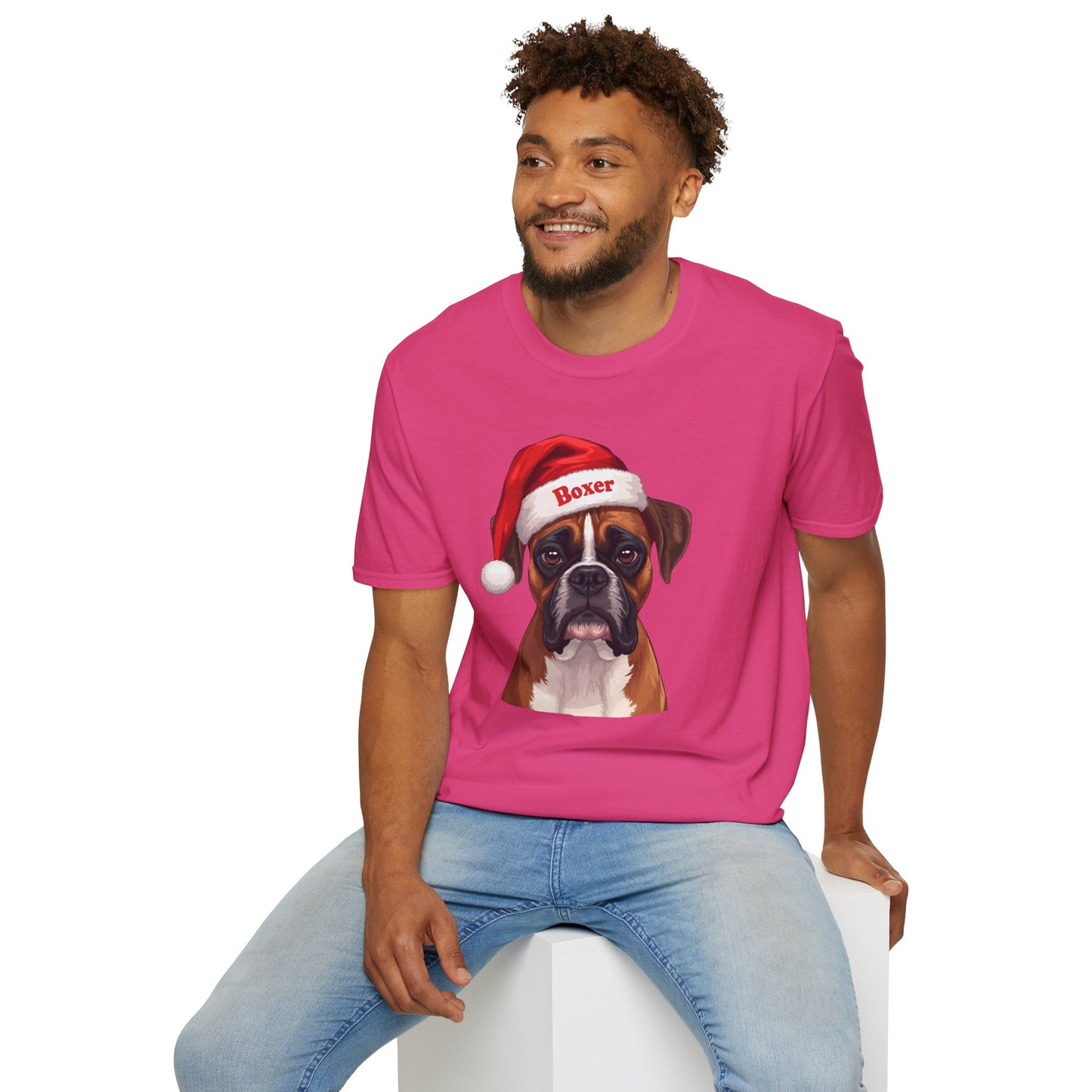Boxer Dog Portrait Shirt – Boxer Dog Lover Gift, Cute Dog Mom Tee, Dog Dad Shirt, Pet Breed Apparel