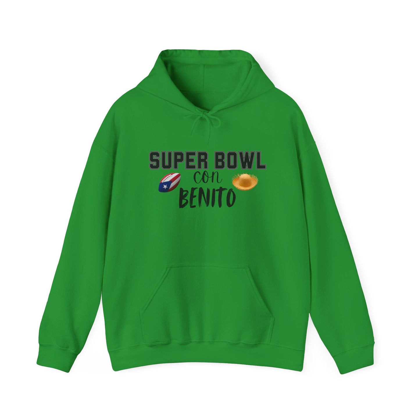 Benito Bowl Halftime Shirt 2026 Hoodie, Benito Bowl Hooded Sweatshirt, Football Fan Gift, Puerto Rico Heritage Hoodie, Boriqua Pride Gift