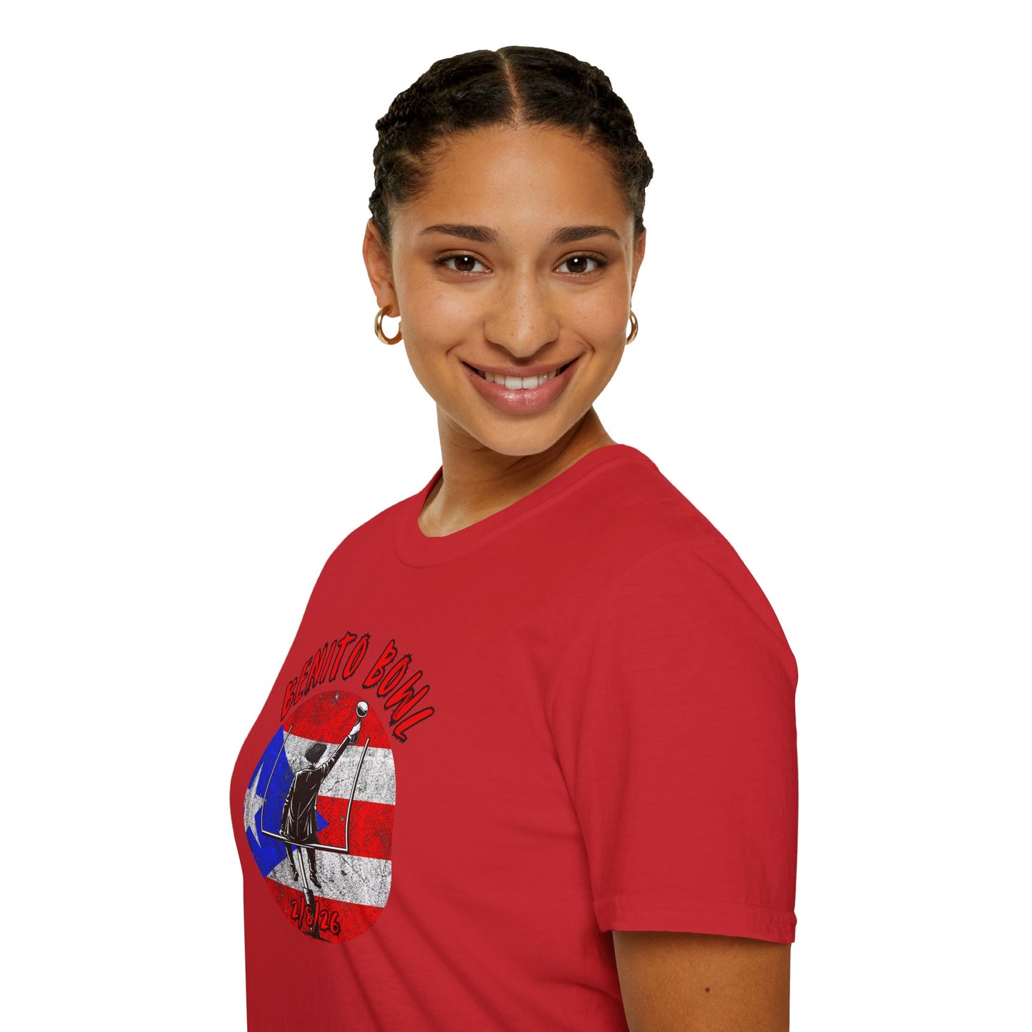 Benito Bowl 2/8/26 T-Shirt – Puerto Rico Heritage Tee, Boricua Pride Football Fan Shirt