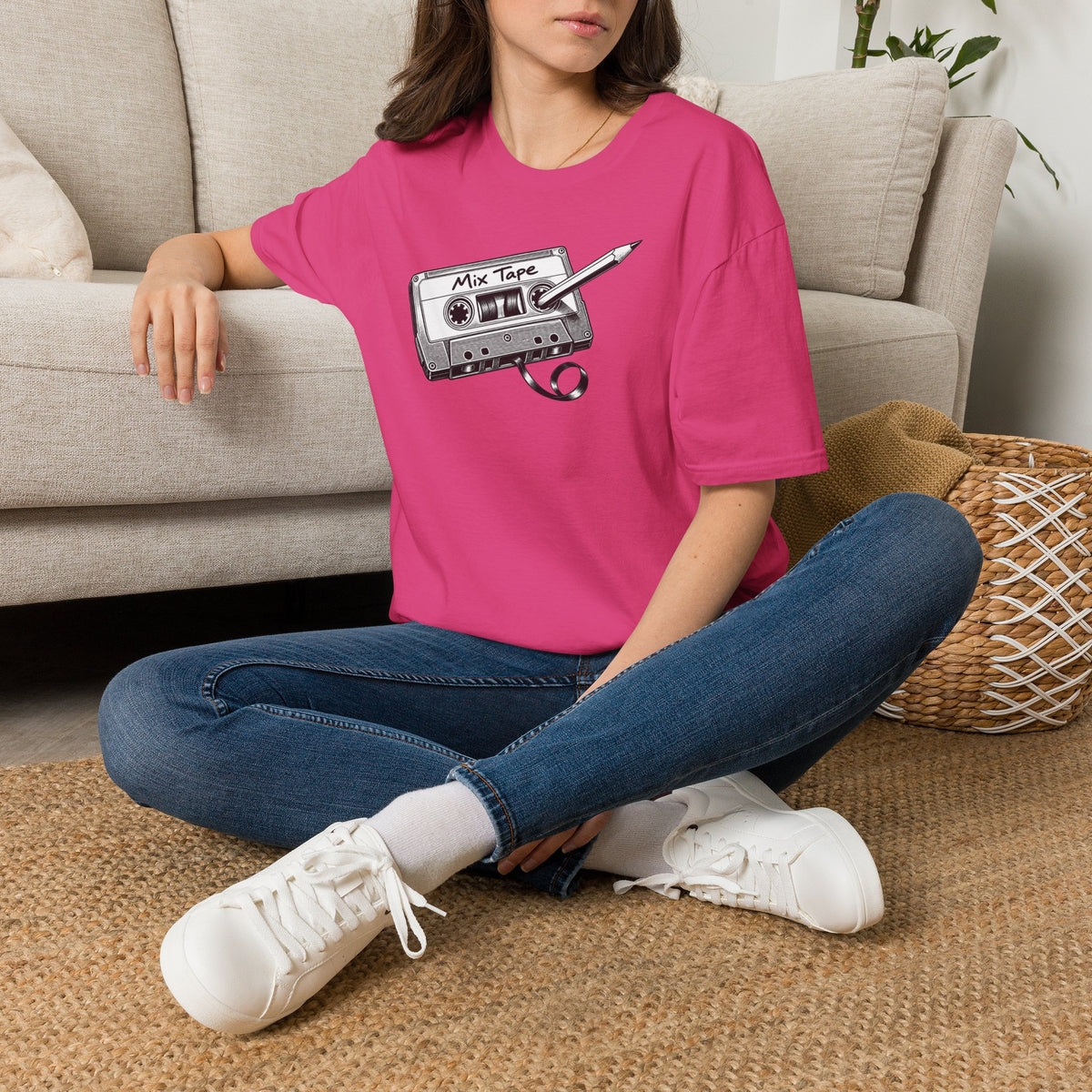 Retro Cassette Shirt, Vintage Music T-Shirt, Analog Audio Tee, Old School Music Lover Gift