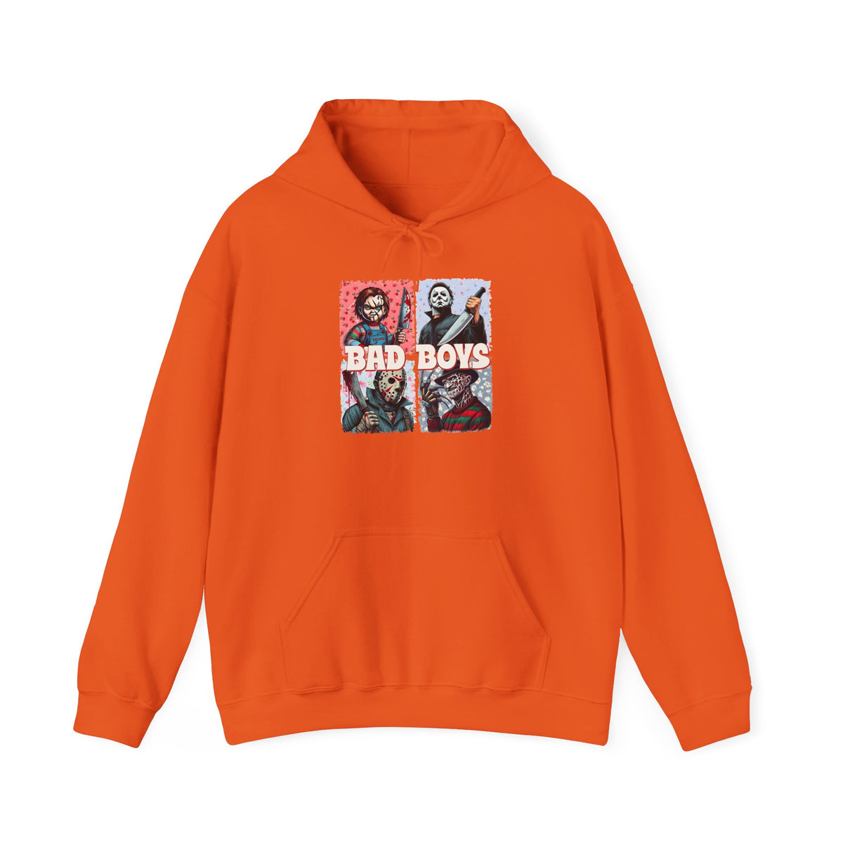 Horror Movie Villains Halloween Bad Boys Unisex Hoodie, Scary Movie Pullover, Horror Movie Sweatshirt, Halloween Costume Hoodie