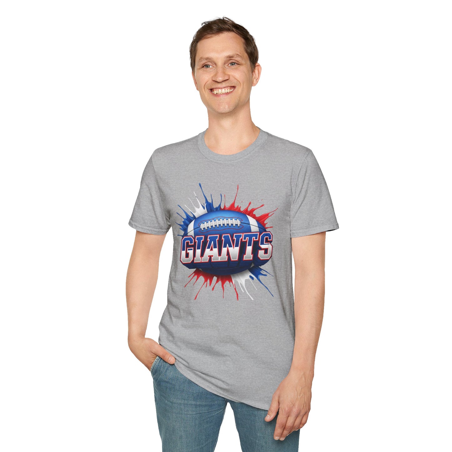New York Football Unisex T-Shirt, New York Team Tee, Football Gift for New York Fans, Game Day Shirt, Sports Fan Apparel, Football Tee