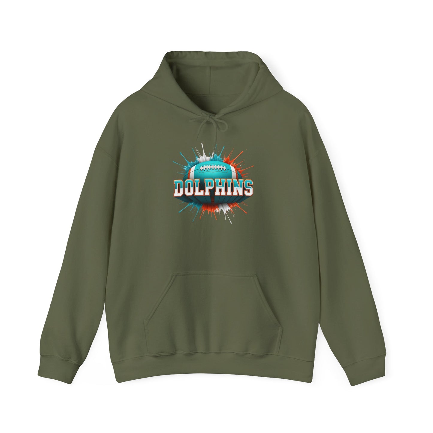 Miami Football Hoodie, Miami Team Hoodie, Football Gift for Miami Fans, Game Day Sports Fan Apparel, Football Fan Gift