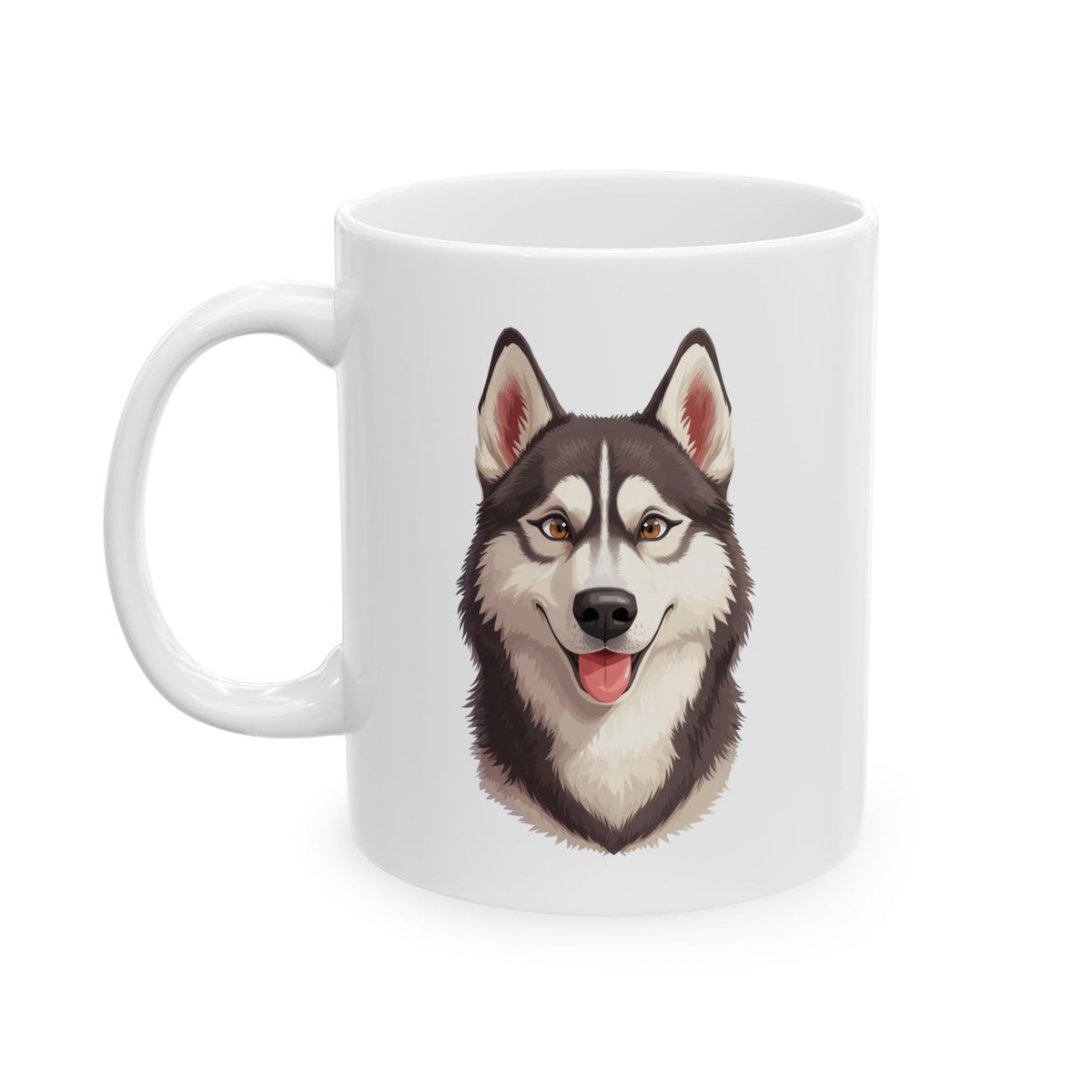 Siberian Husky Mug, Husky Dog Coffee Mug, Dog Lover Mug, Pet Parent Gift, Husky Mom Dad Cup 11oz or 15oz, Dog Lover Gift
