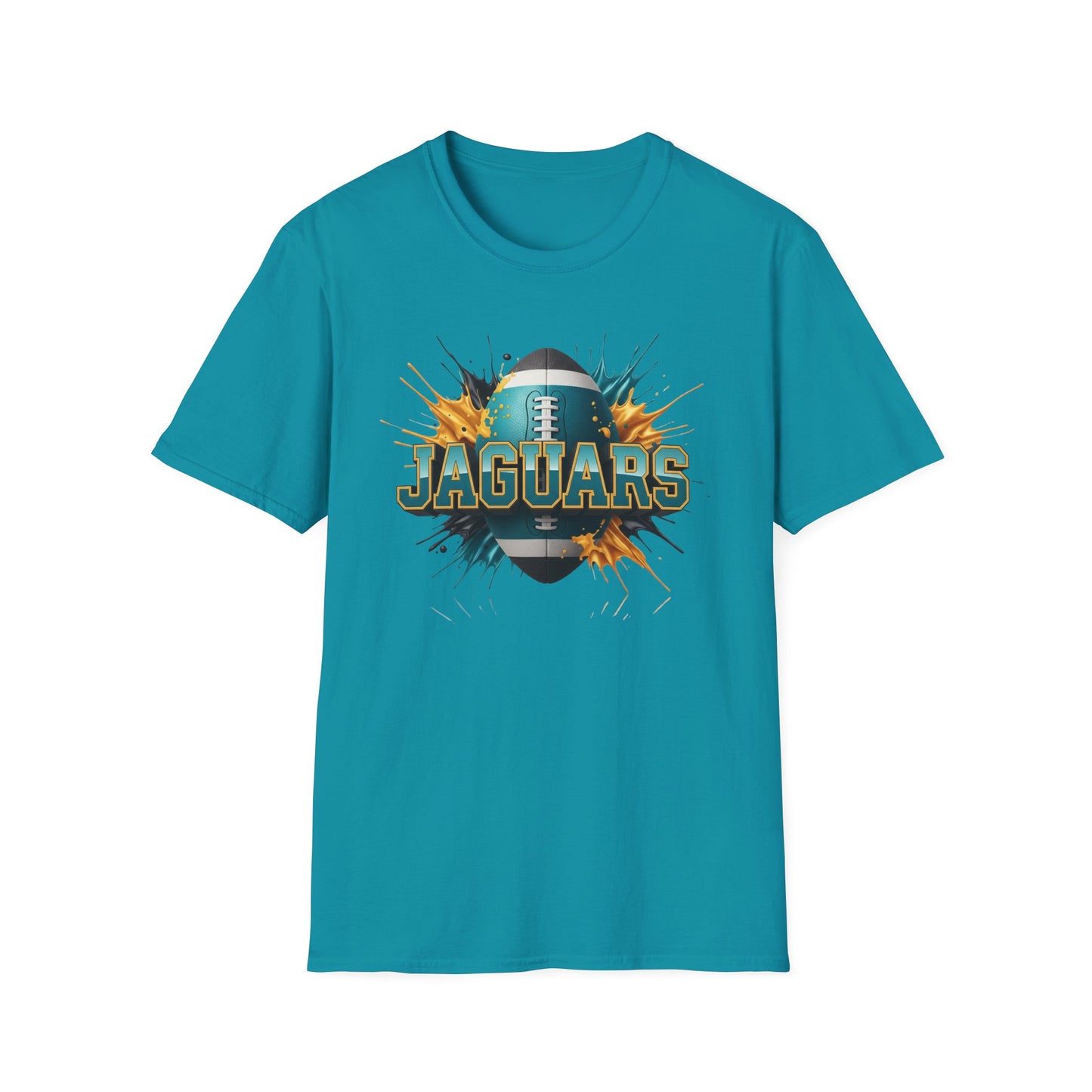 Jacksonville Football Unisex T-Shirt, Jacksonville Team Tee, Football Gift for Jacksonville Fans, Game Day Shirt Sports Fan Football Apparel