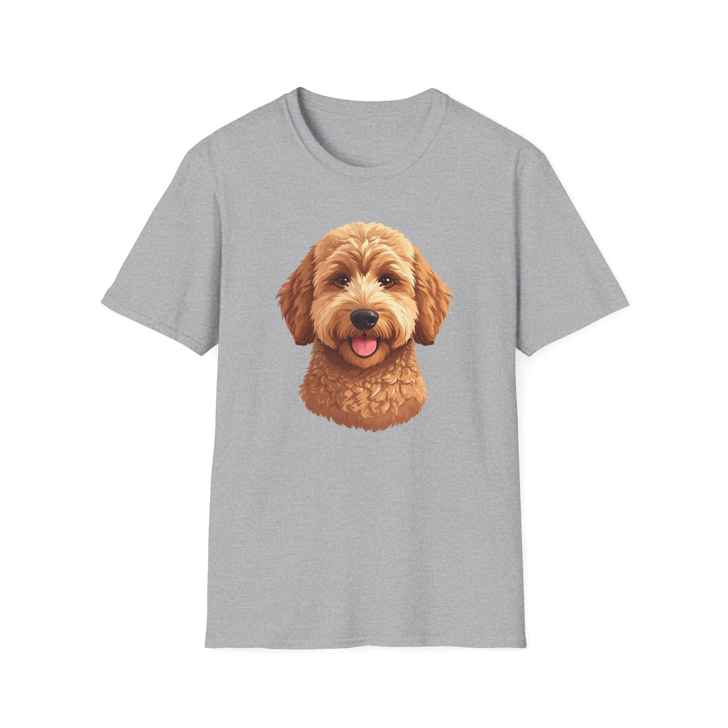 Goldendoodle Dog Portrait Shirt – Goldendoodle Dog Lover Gift, Cute Dog Mom Tee, Dog Dad Shirt, Pet Breed Apparel