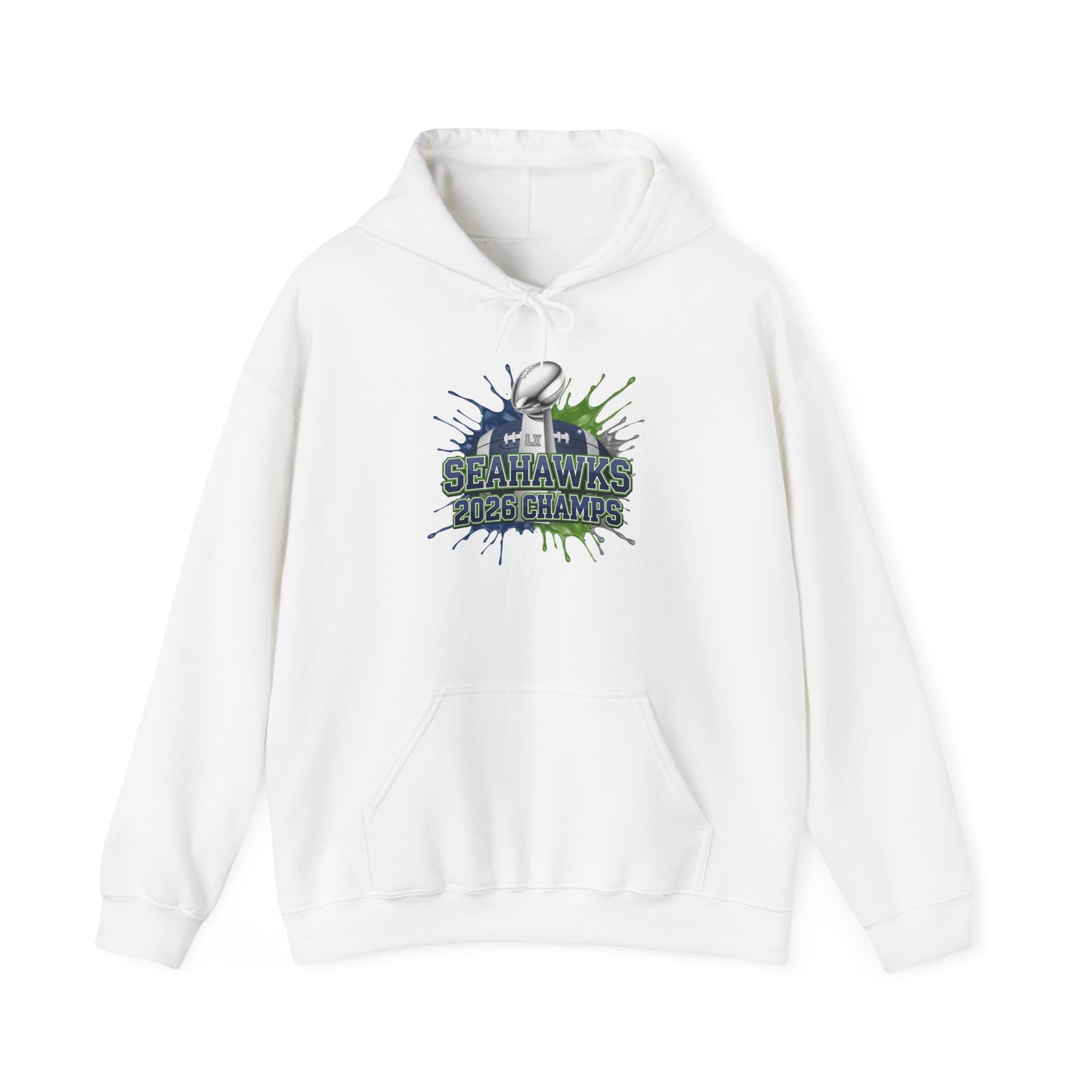 Seahawks 2026 Champions Hoodie – Seahawks Football 12s Fan Hoodie, 2026 football Champs, Football Gift