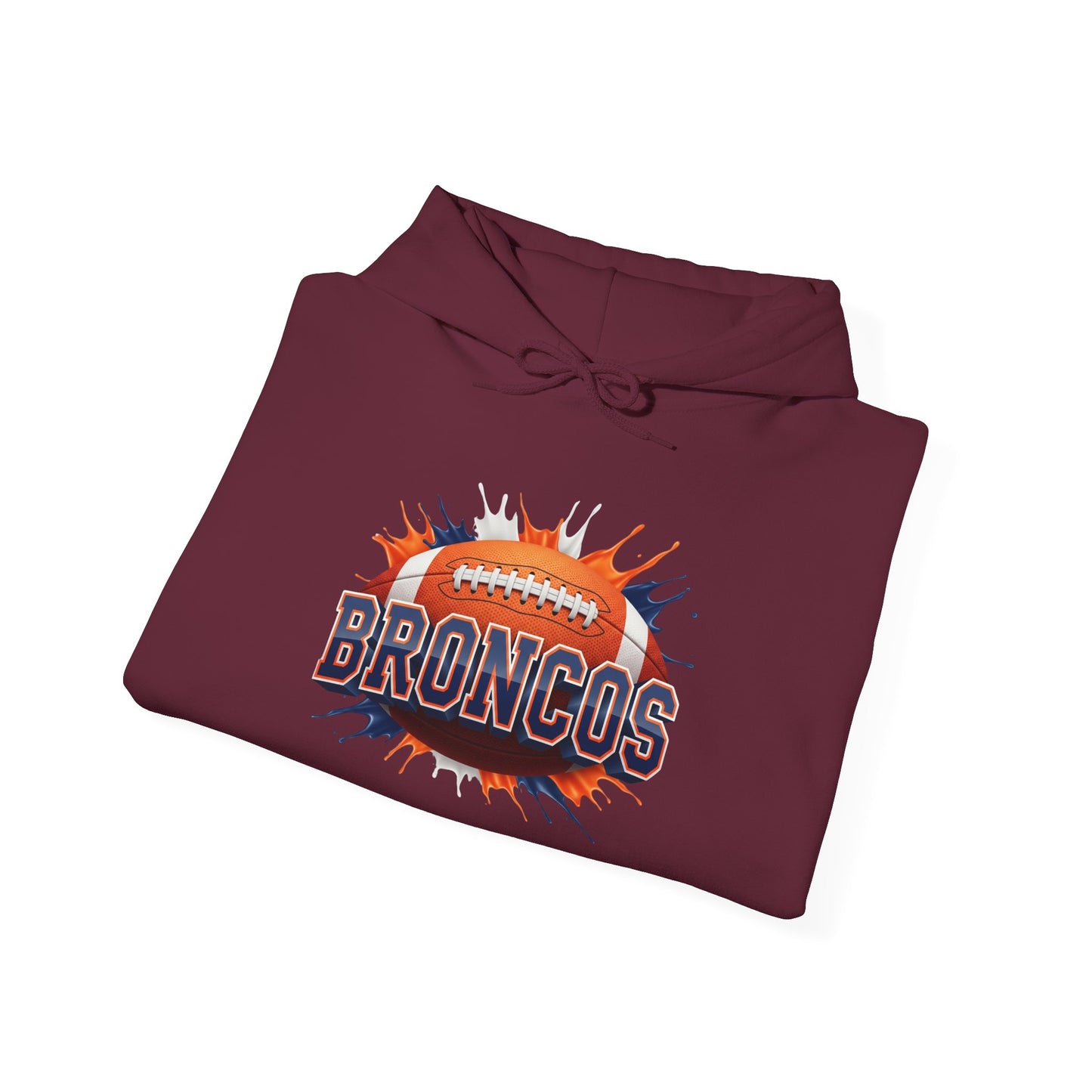 Denver Football Hoodie, Denver Team Hoodie, Football Gift for Denver Fans, Game Day Sports Fan Apparel, Football Fan Gift