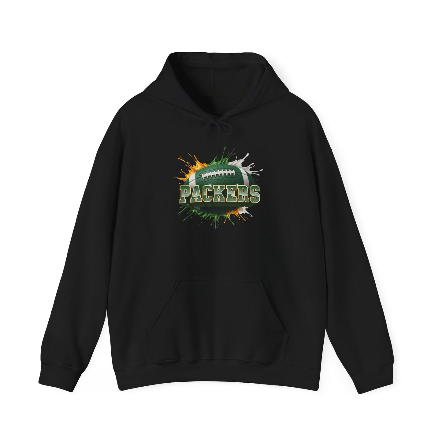 Green Bay Football Hoodie, Green Bay Team Hoodie, Football Gift for Green Bay Fans, Game Day Sports Fan Apparel, Football Fan Gift