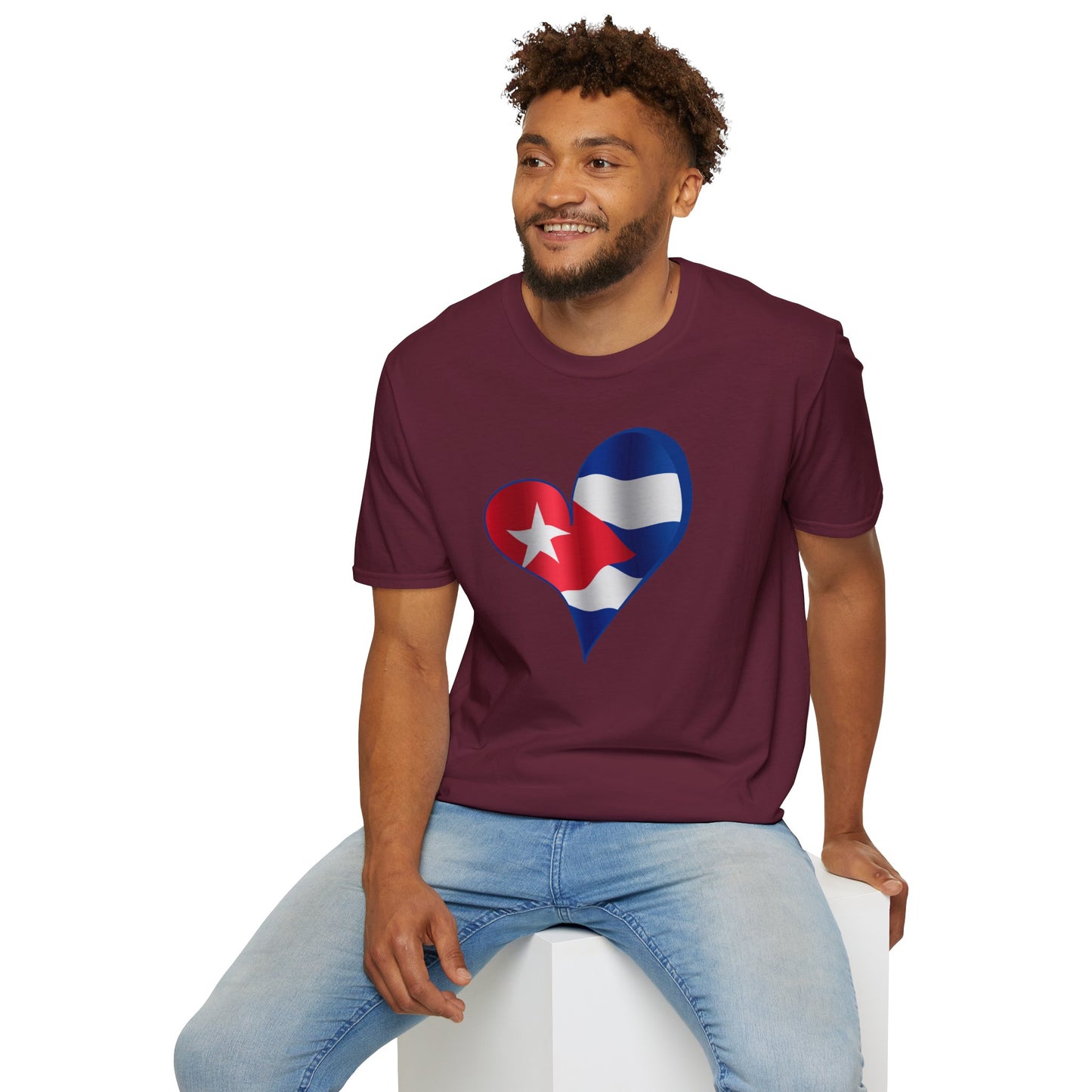 Cuba in my Heart T-Shirt, Cuba Shirt, Cuban Gift, Cuban Flag Shirt, Cubano Shirt, Cuban Flag shirt, Mother's Day Gift, Father's Day Gift
