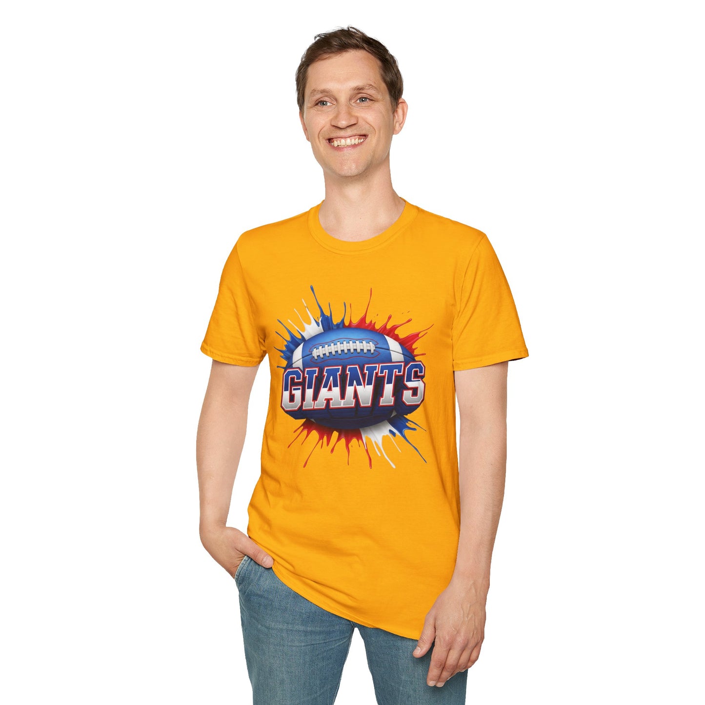 New York Football Unisex T-Shirt, New York Team Tee, Football Gift for New York Fans, Game Day Shirt, Sports Fan Apparel, Football Tee